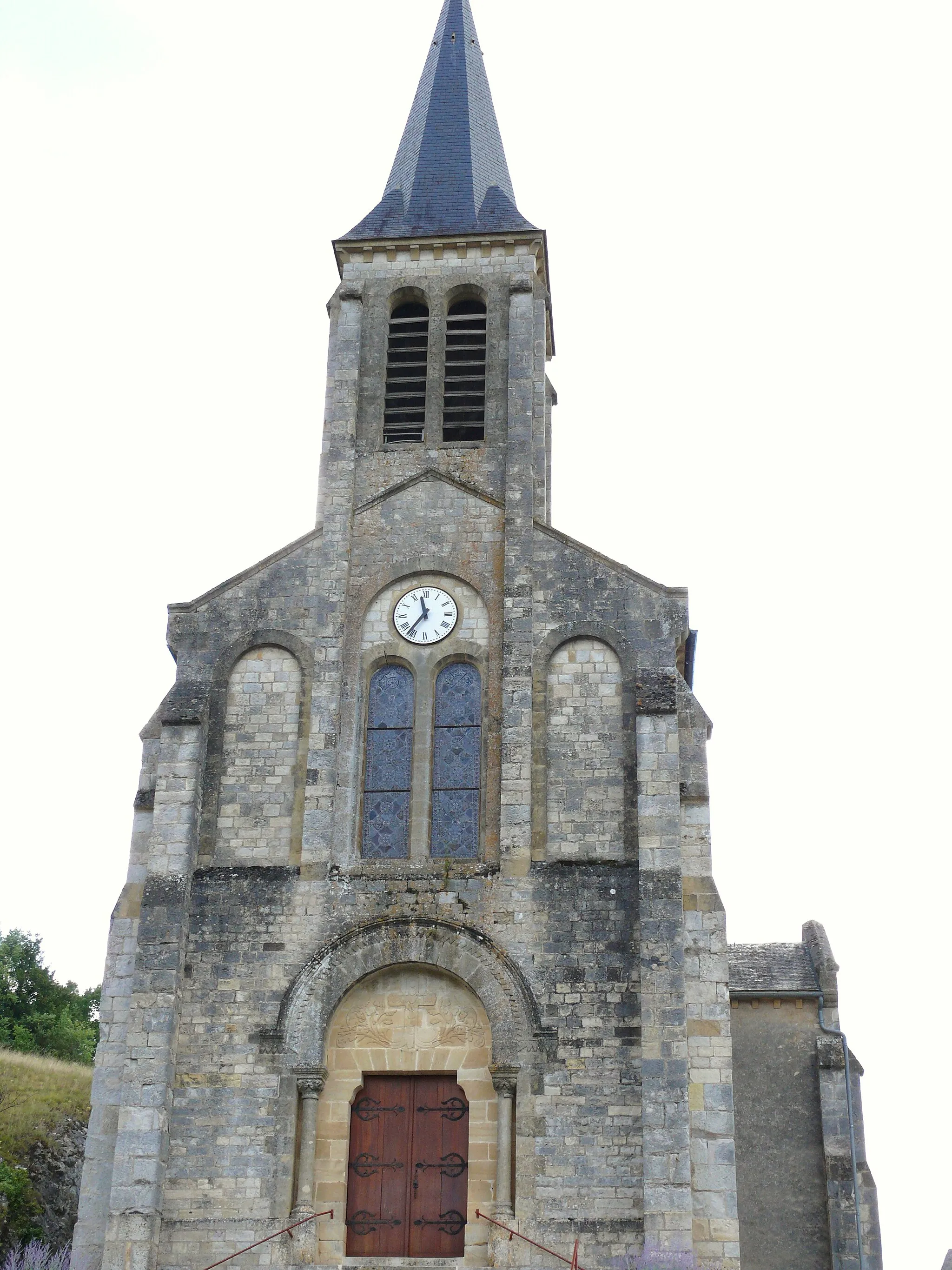 Photo showing: Concorès - Eglise Saint-Jean-Baptiste