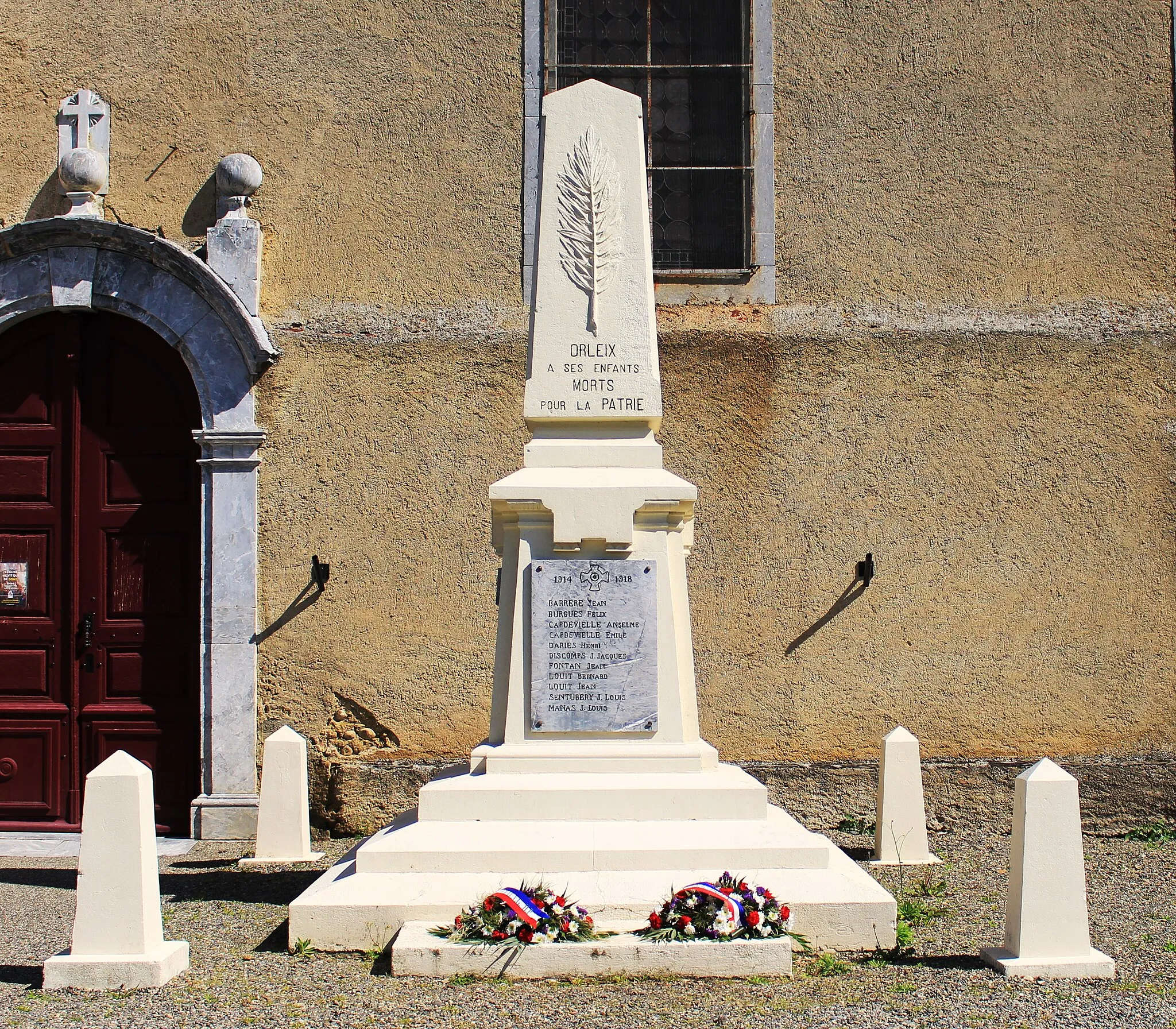 Photo showing: Monument aux morts d'Orleix (Hautes-Pyrénées)