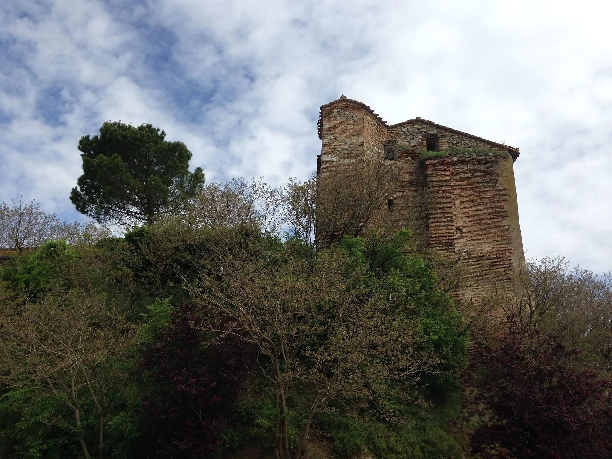 Photo showing: Puylaurens castle, Tarn, France