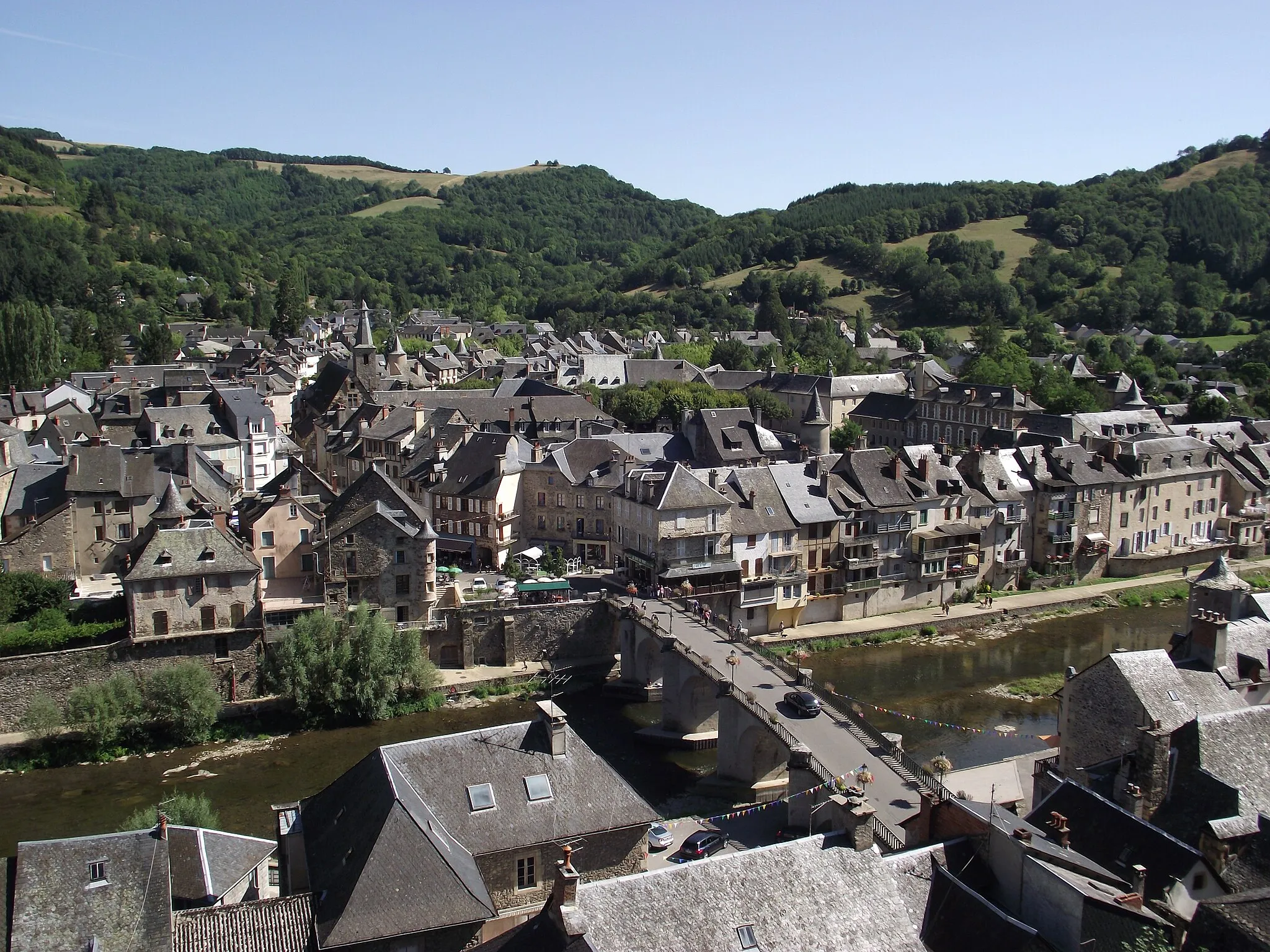 Photo showing: Saint Geniez d'Olt (Aveyron)