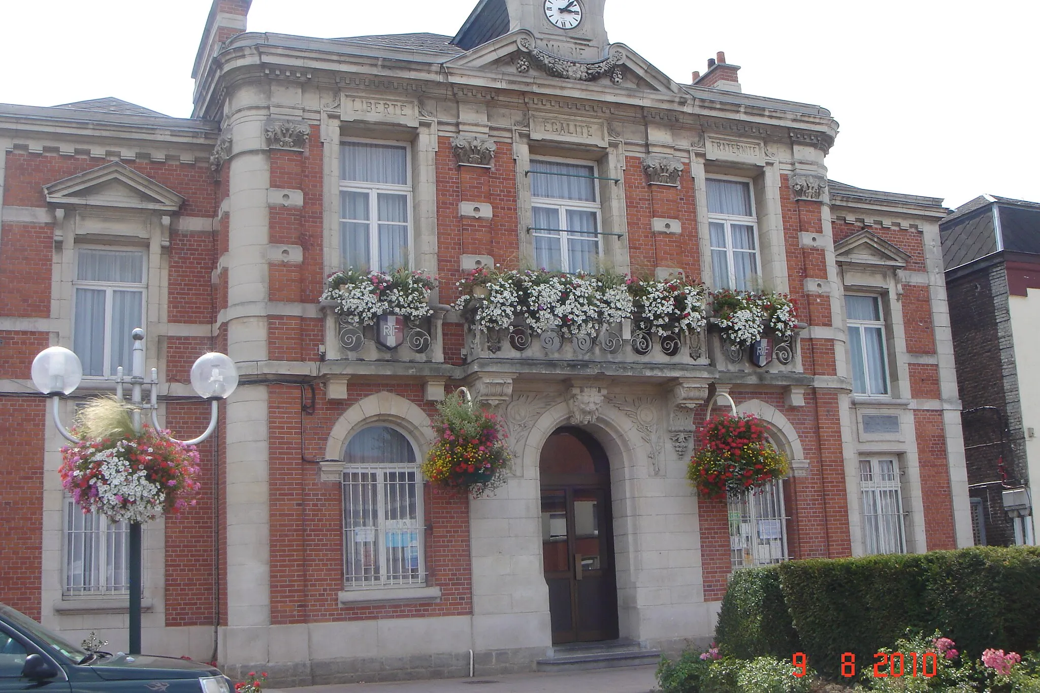 Photo showing: Mairie d'Abscon - département du Nord - France