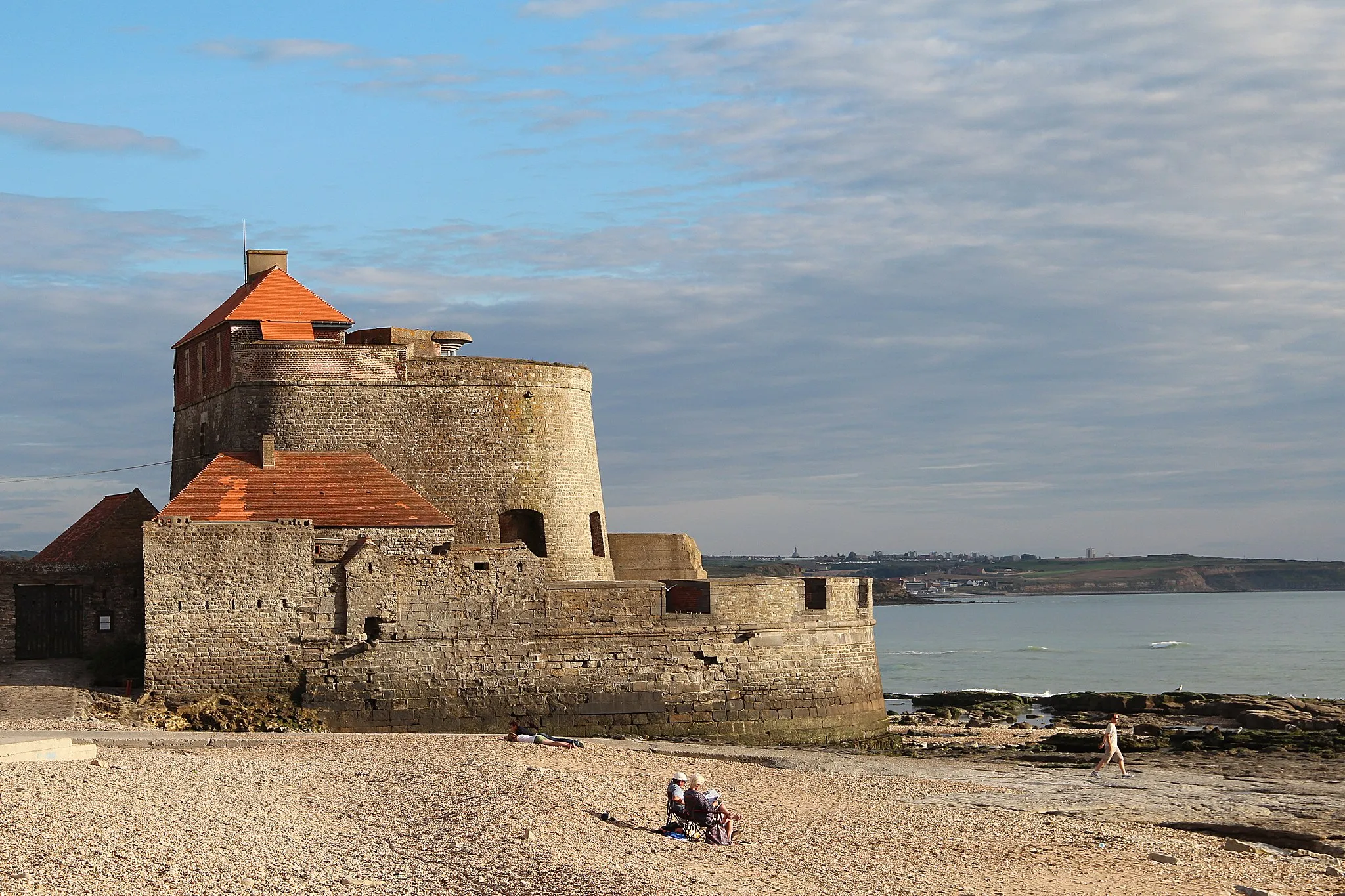 Photo showing: The fort Mahon in Ambleteuse (Pas-de-Calais).