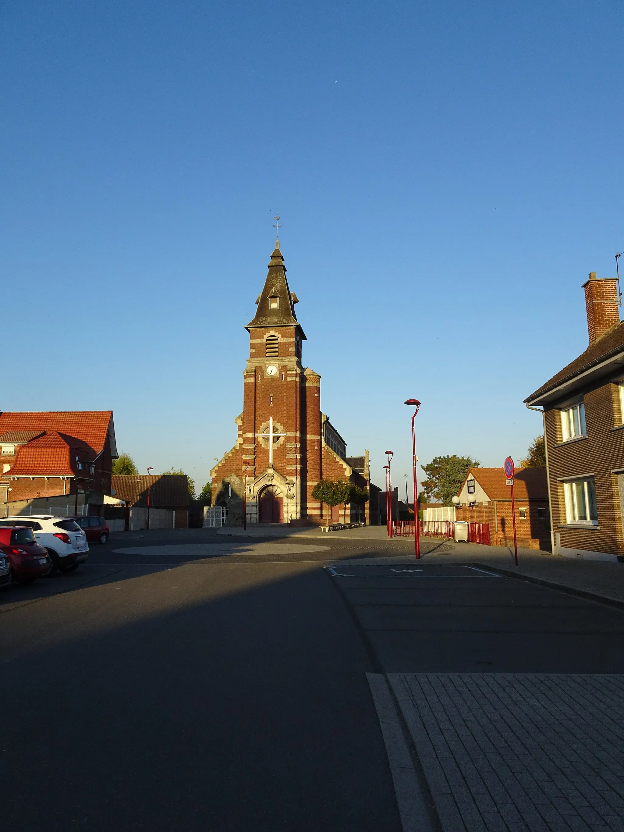 Photo showing: église St Martin Auchy-les-Mines Pas-de-Calais en région Hauts-de-France.