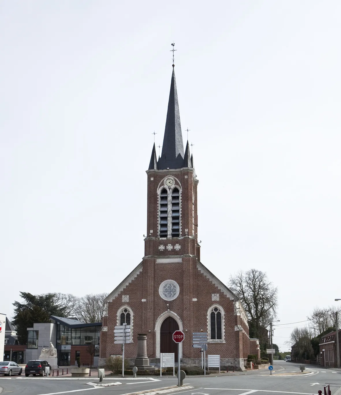 Photo showing: L'église d'Avelin