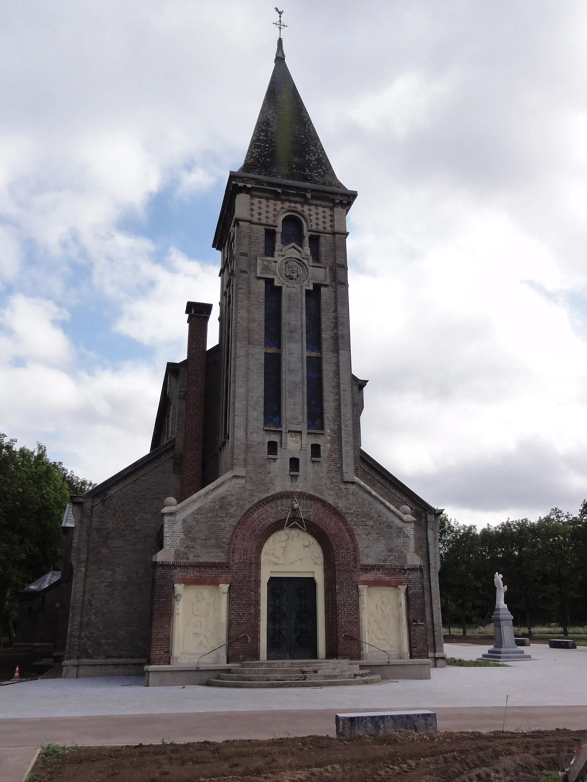 Photo showing: Boussois (Nord, Fr) église St.Martin