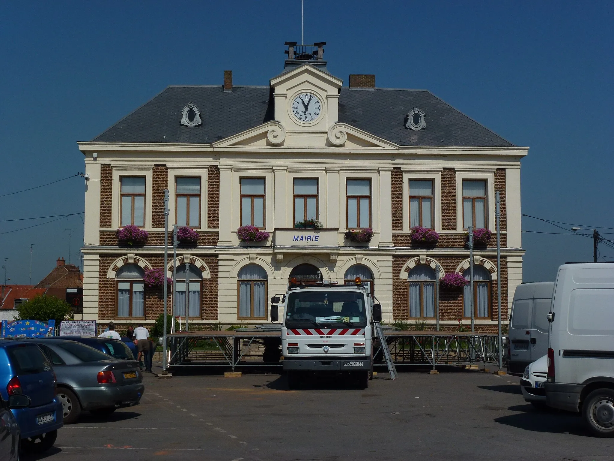 Photo showing: Bruay-sur-l'Escaut (Nord, Fr) mairie