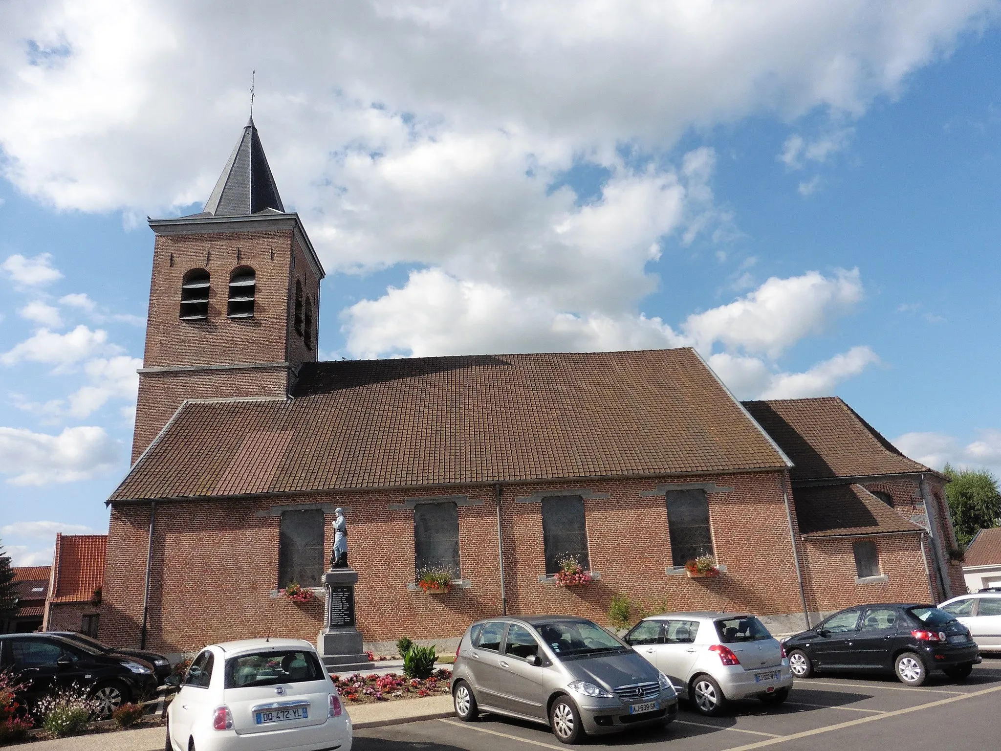 Photo showing: Camphin-en-Pévèle Nord_(département_français) Nord-Pas-de-Calais.

l'église Saint Amand