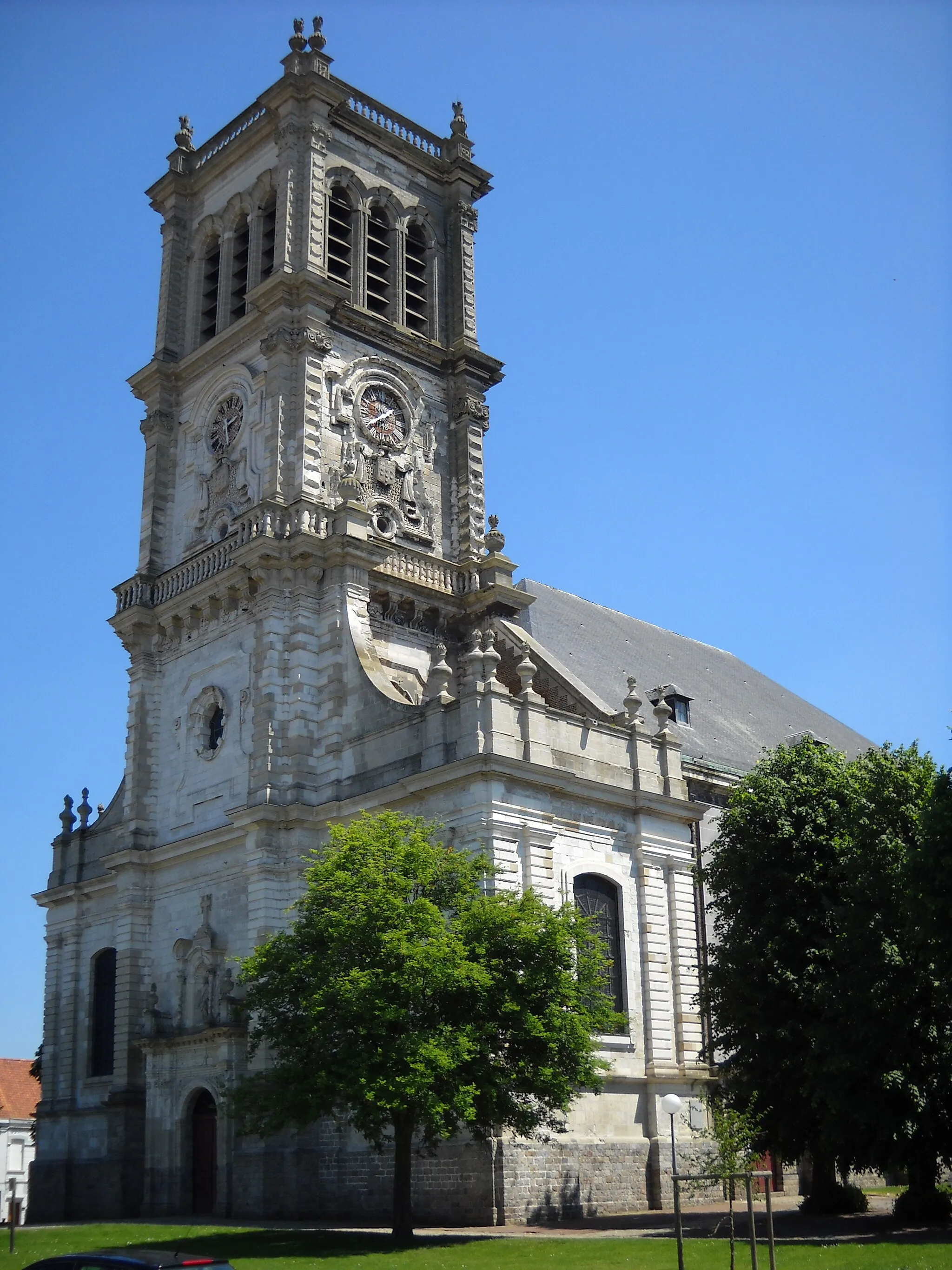 Photo showing: St.Martin's church, in Carvin, Pas-de-Calais, France.