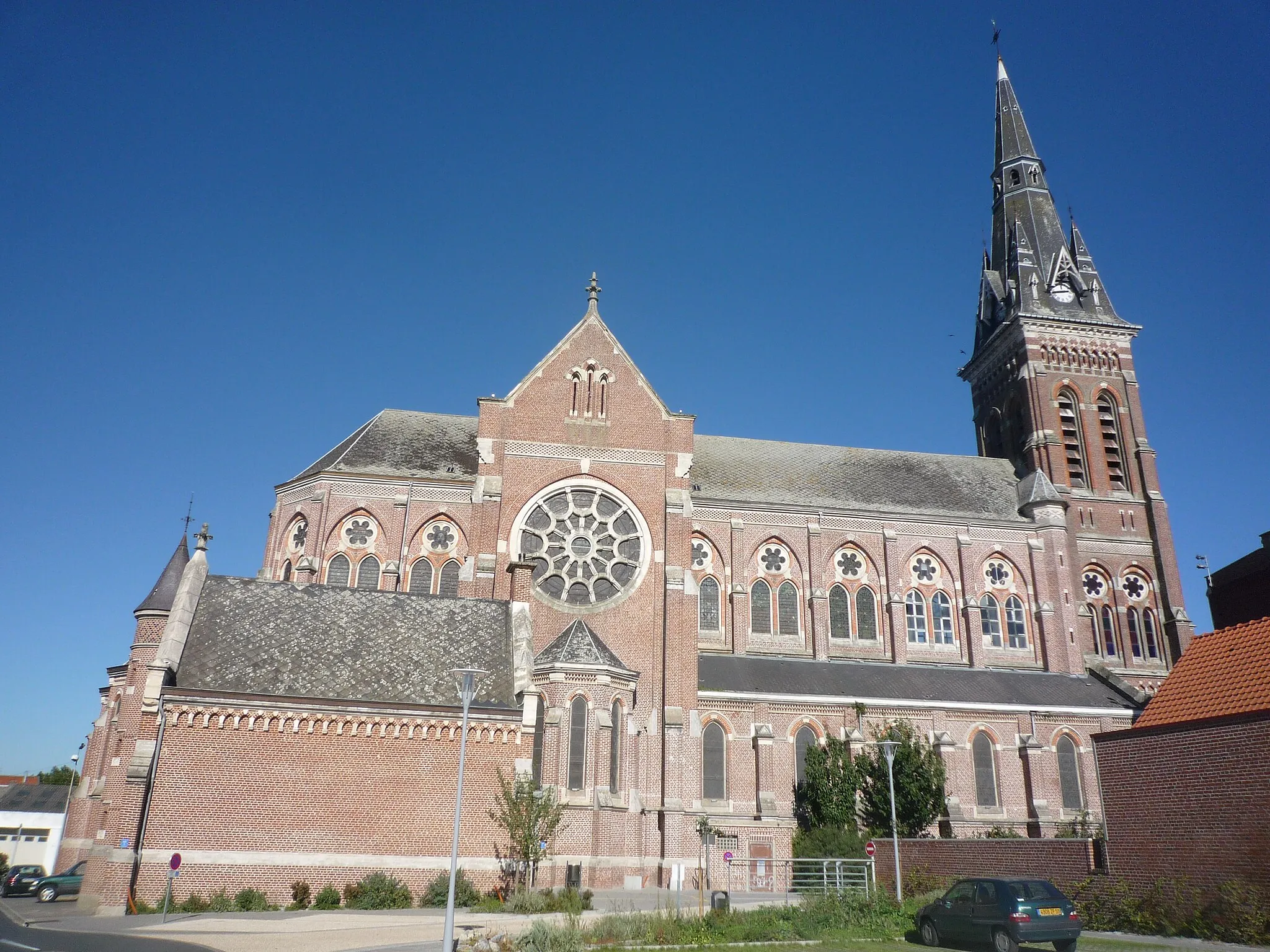 Photo showing: Basilique Sainte-Maxellende, Caudry, Nord-Pas-de-Calais, France.