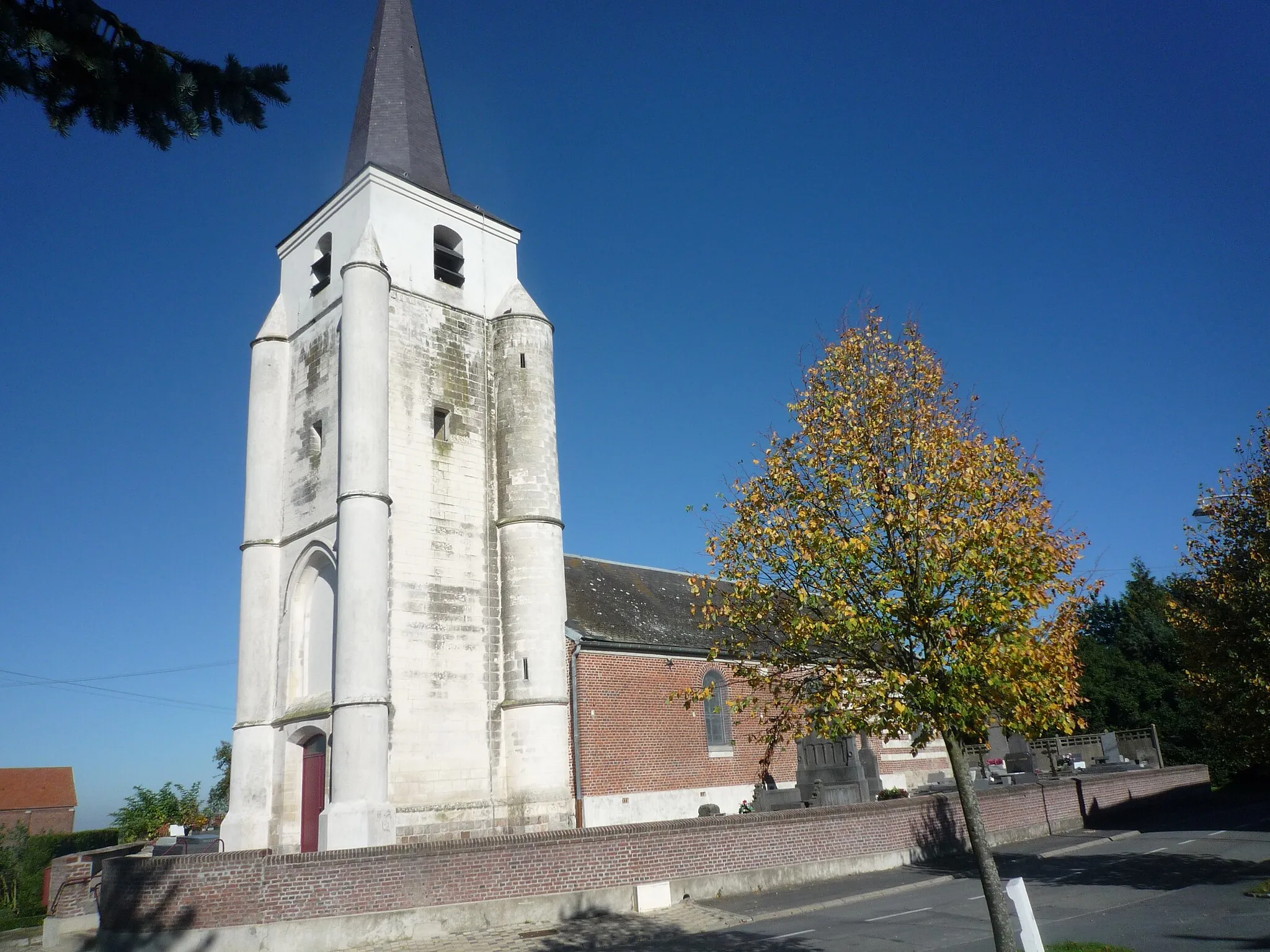 Photo showing: Church Saint-Barthélémy at Audencourt, Caudry, Nord-Pas-de-Calais, France.