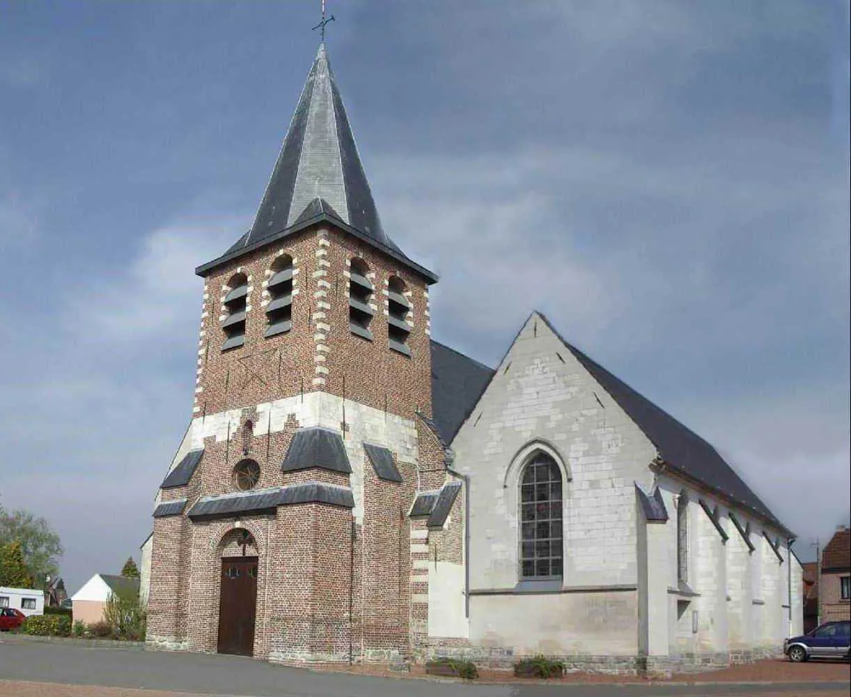 Photo showing: Église St-Quentin of Ennevelin (59, Nord)