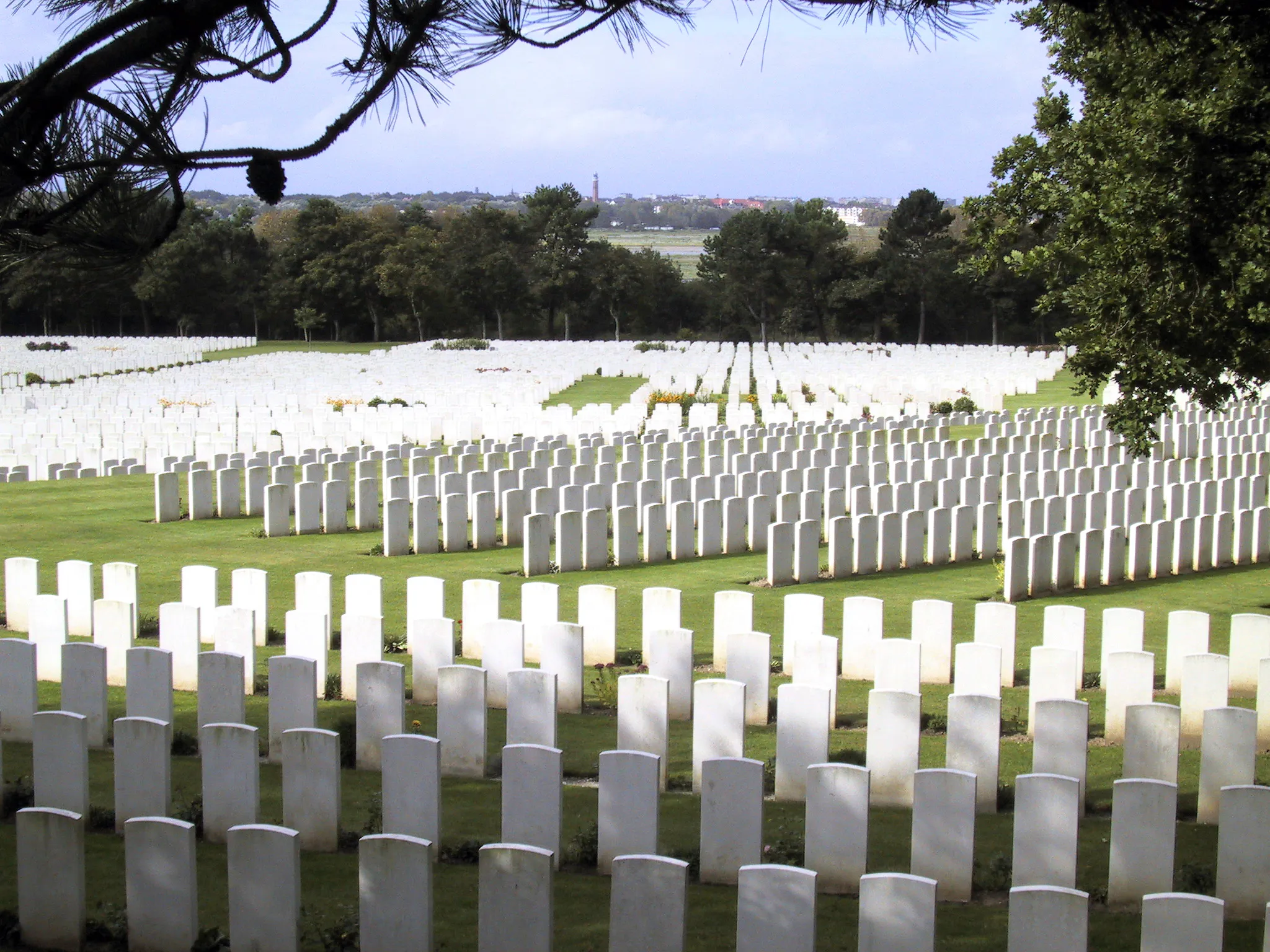 Photo showing: Le cimetière Anglais d'Etaples