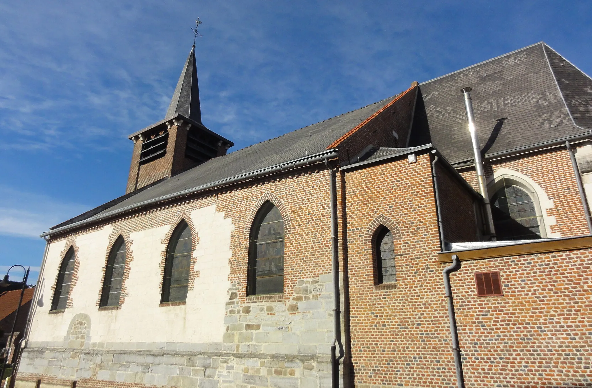 Photo showing: Depicted place: Église Notre-Dame-de-la-Visitation de Genech (Genech)