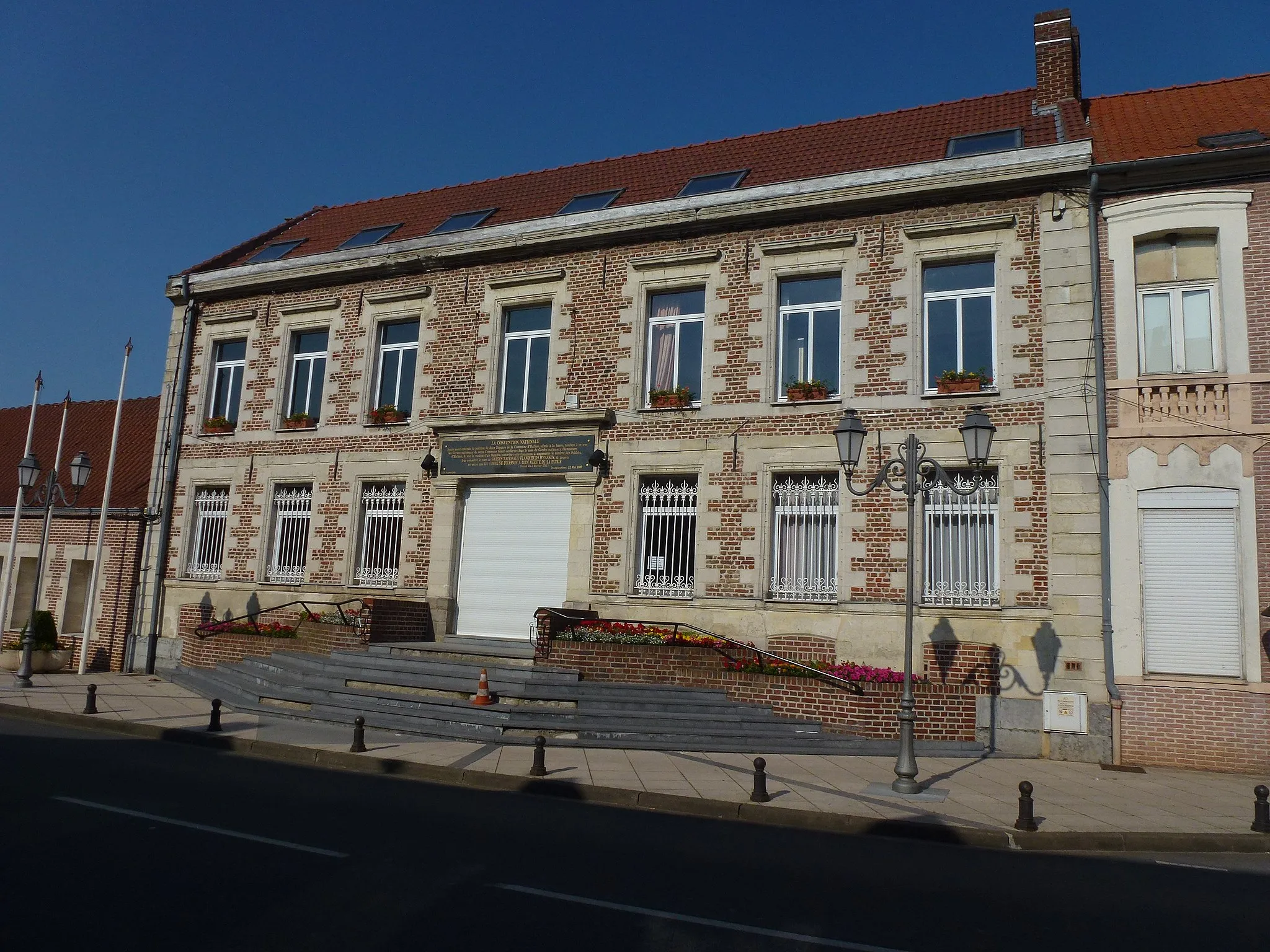 Photo showing: Hasnon (Nord, Fr) mairie
