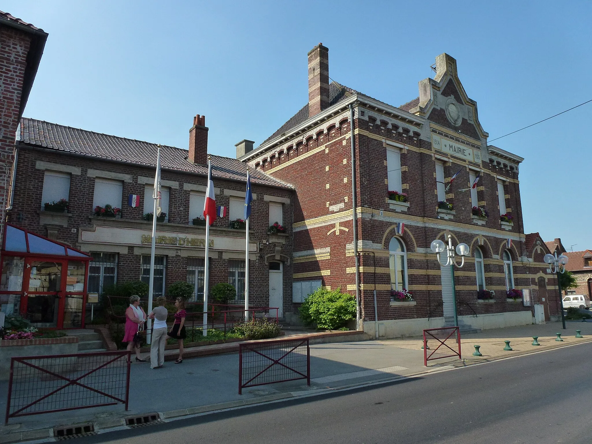 Photo showing: Hérin (Nord, Fr) mairie
