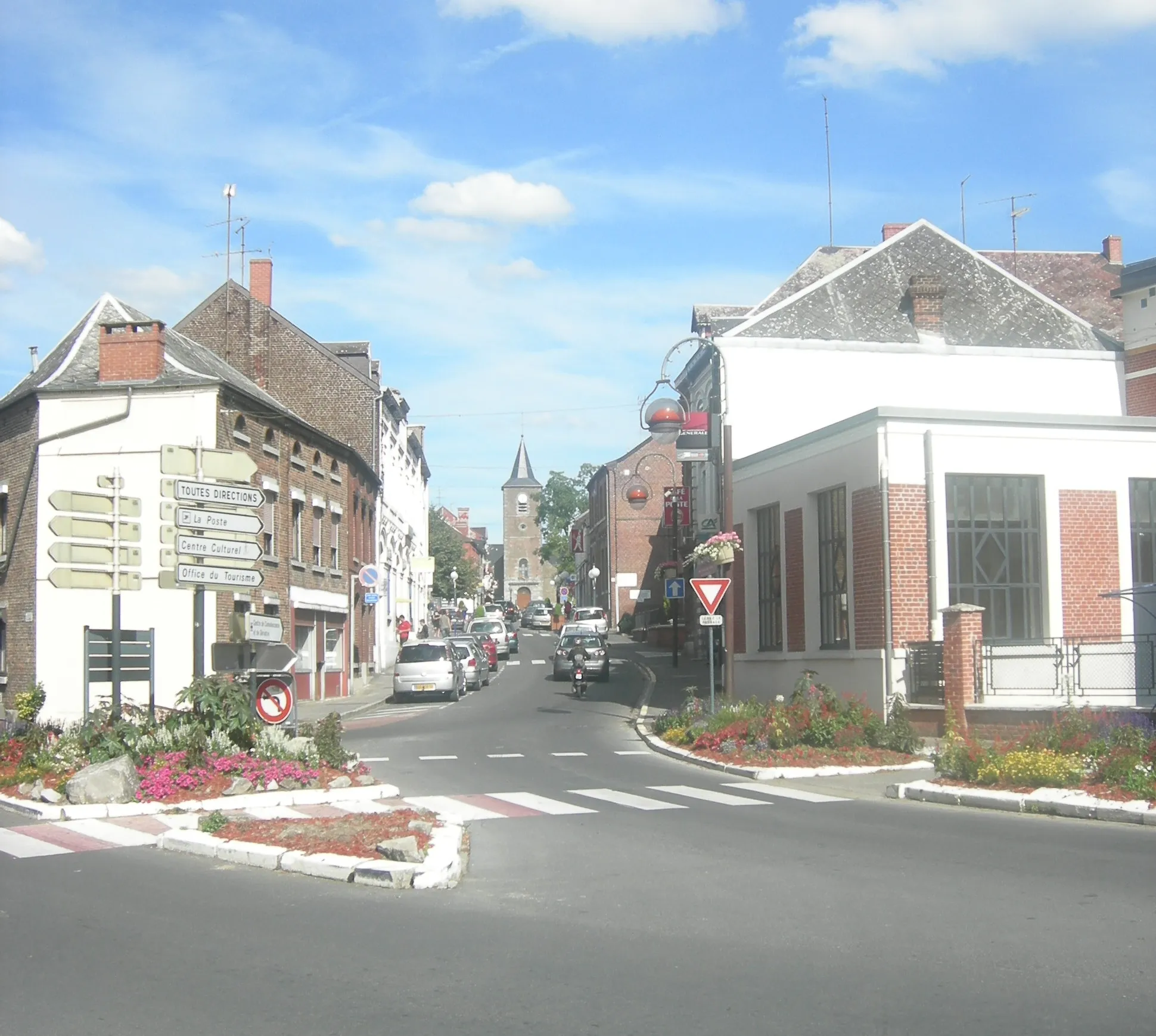 Photo showing: Town centre of Jeumont(France)