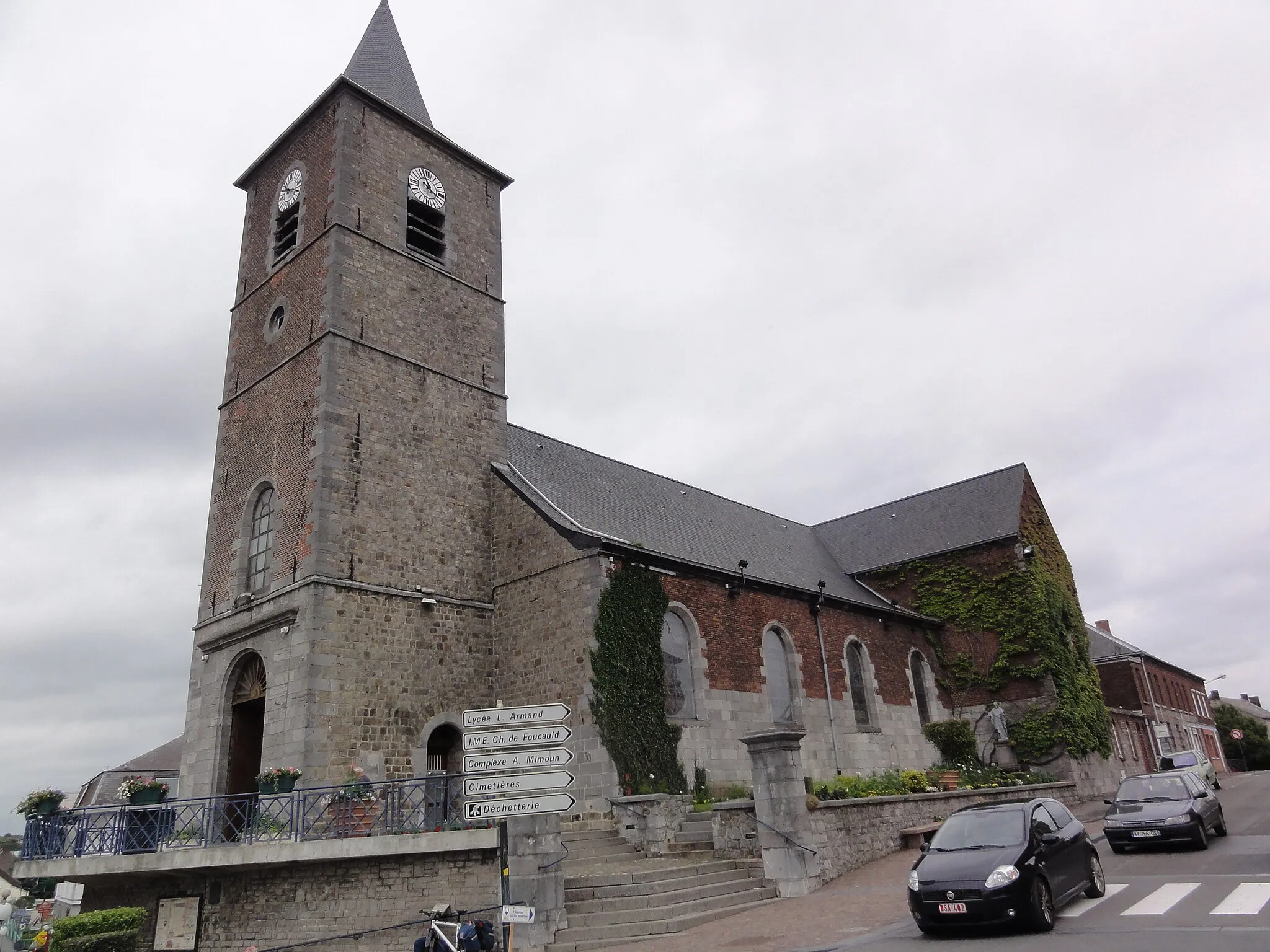 Photo showing: Jeumont (Nord, Fr) église St.Martin, extérieur