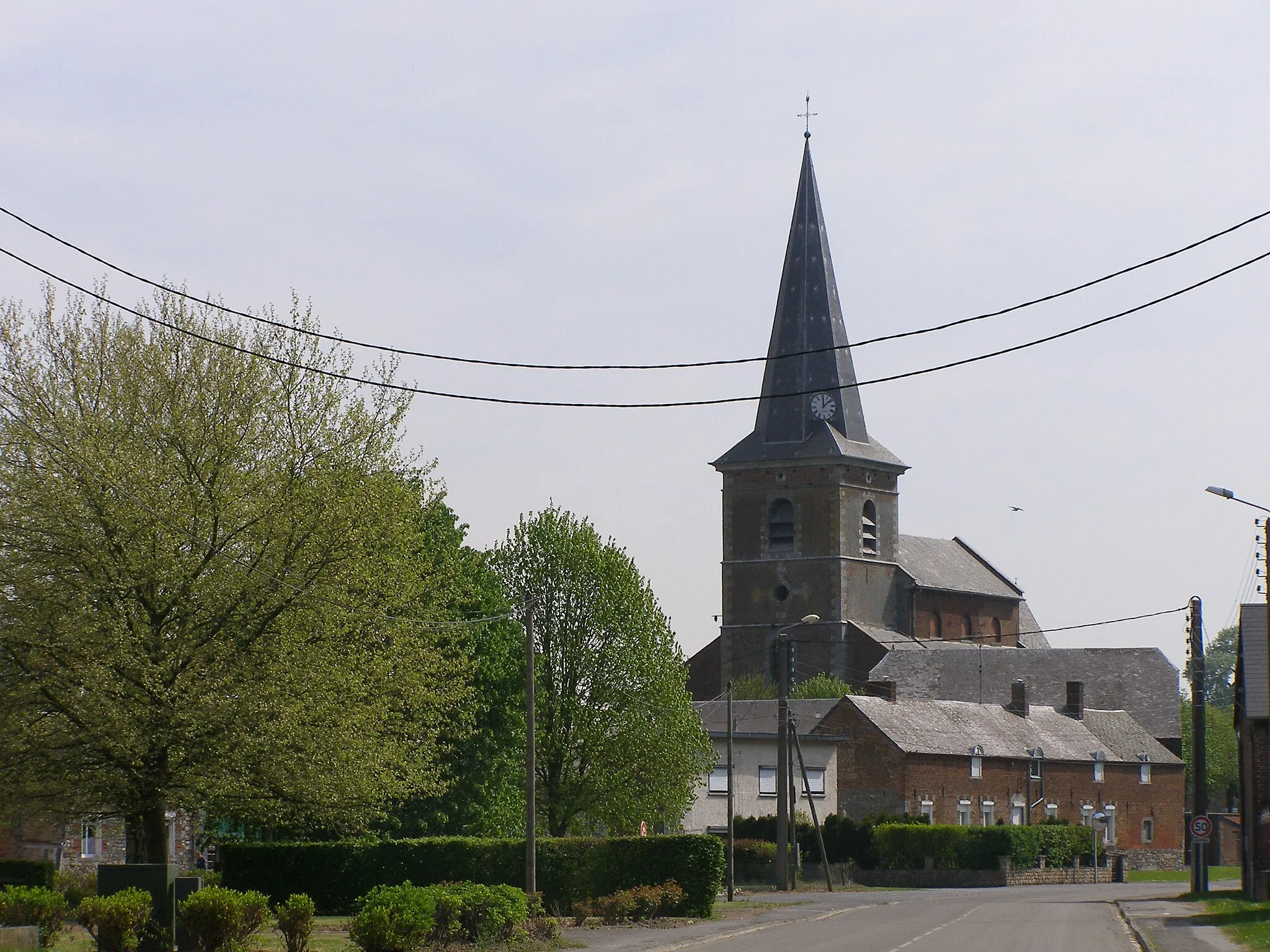 Photo showing: L'église.