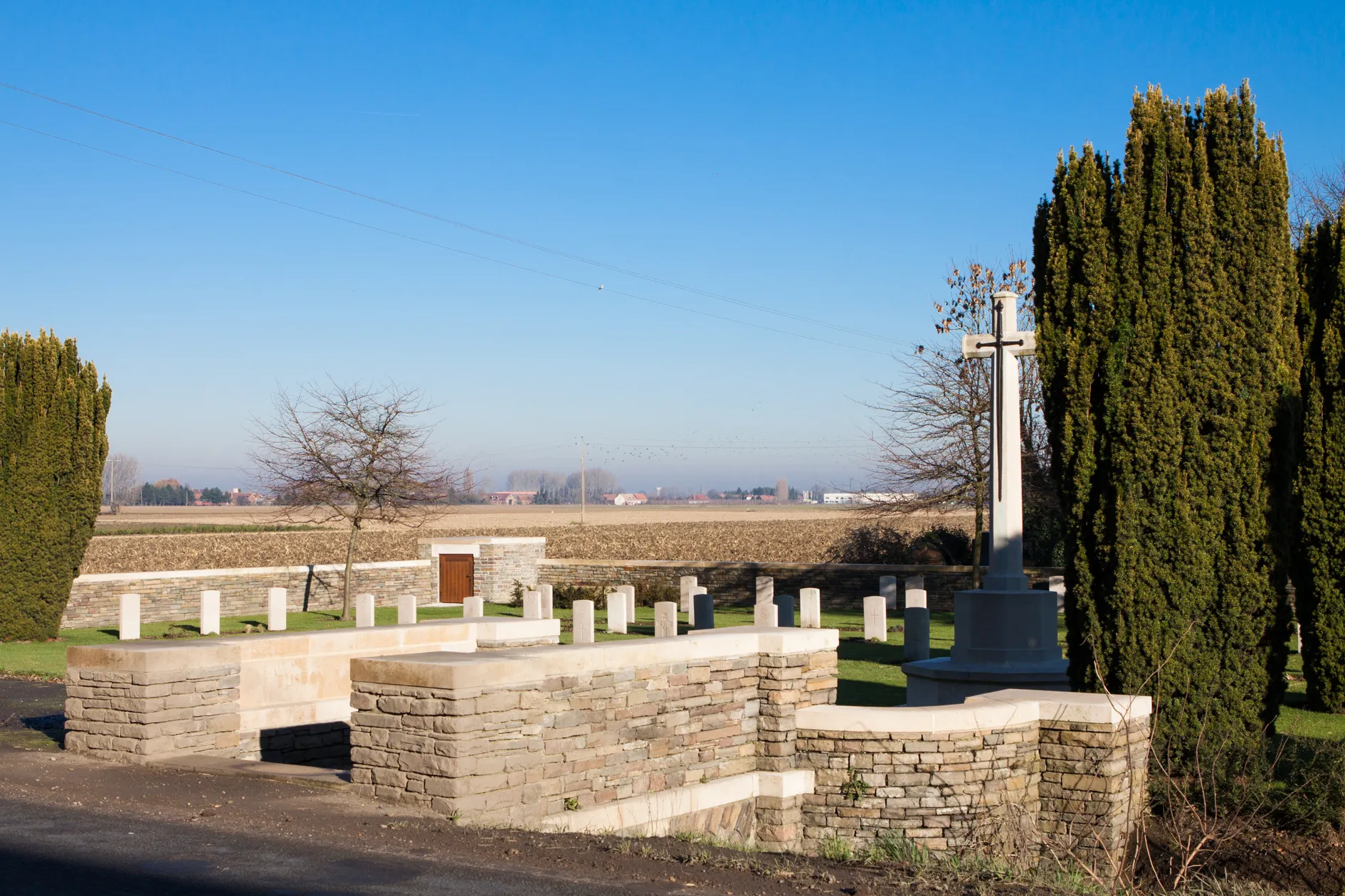 Photo showing: Euston Post Cemetery