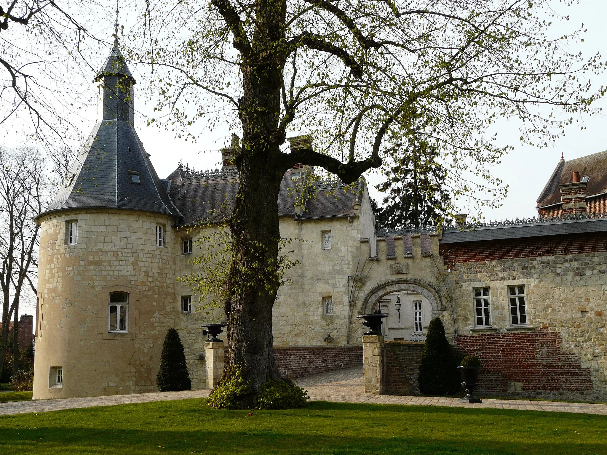 Photo showing: Le château de Ligny-en-Cambrésis (Nord)