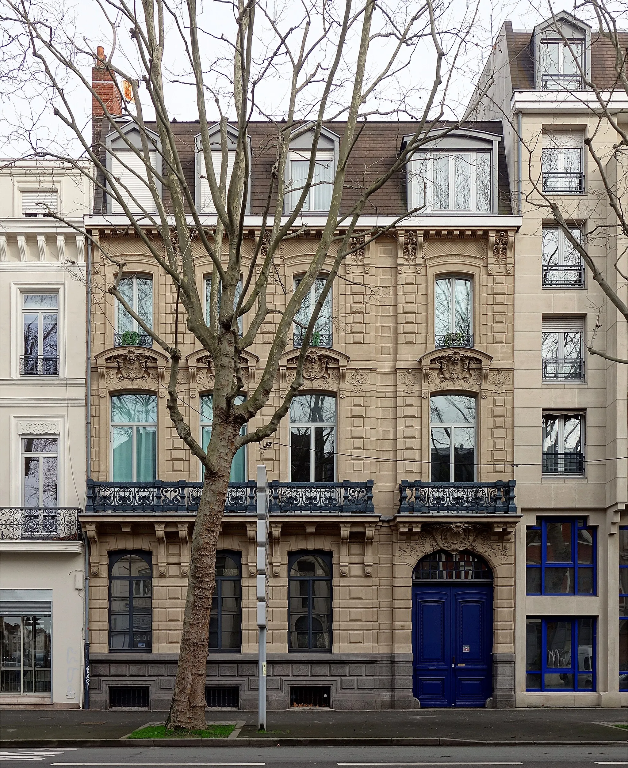 Photo showing: Hôtel Delbecque, Boulevard de la Liberté 105, Lille.