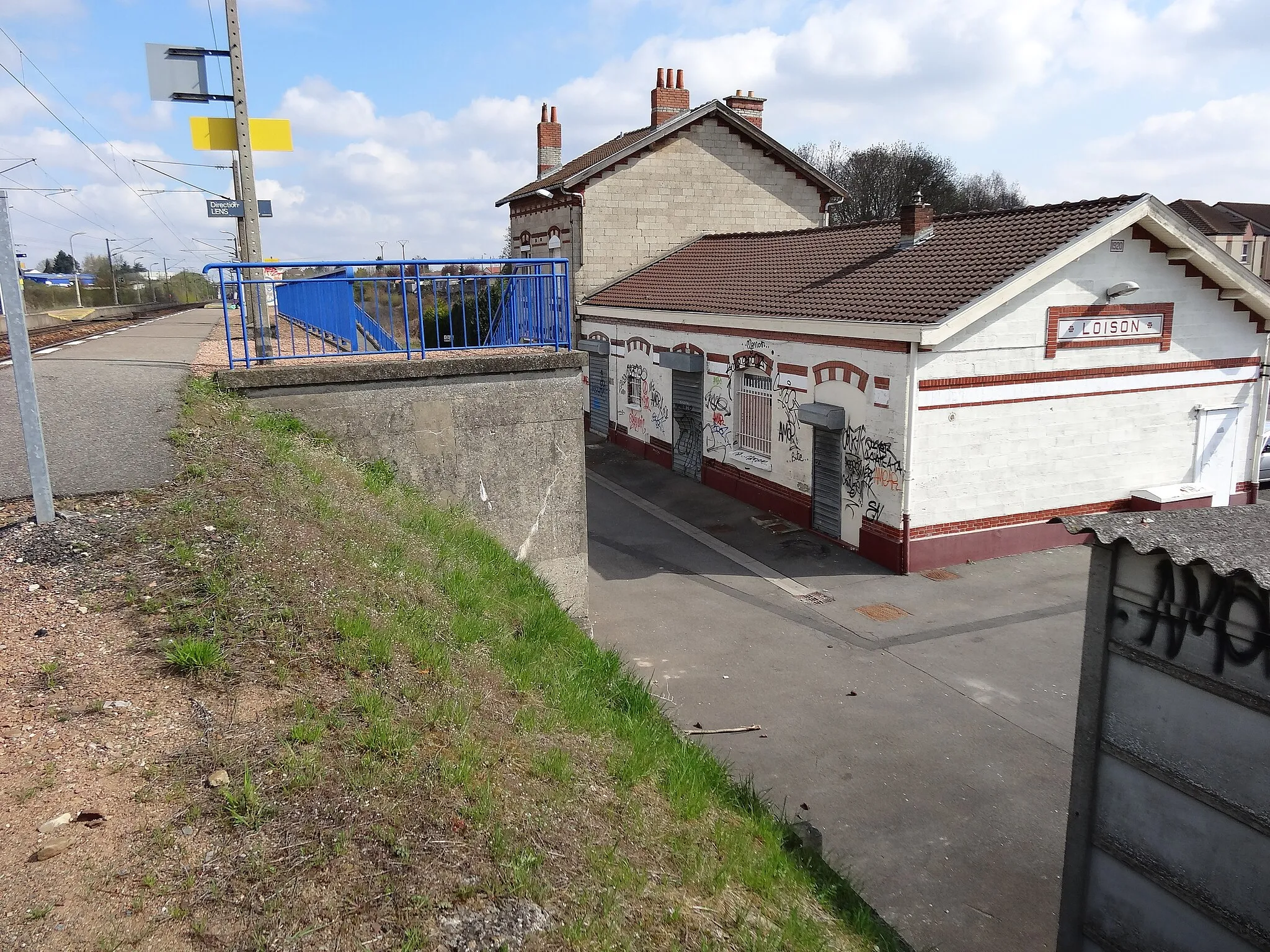 Photo showing: Gare de Loison de Loison-sous-Lens, Pas-de-Calais, Nord-Pas-de-Calais, France.