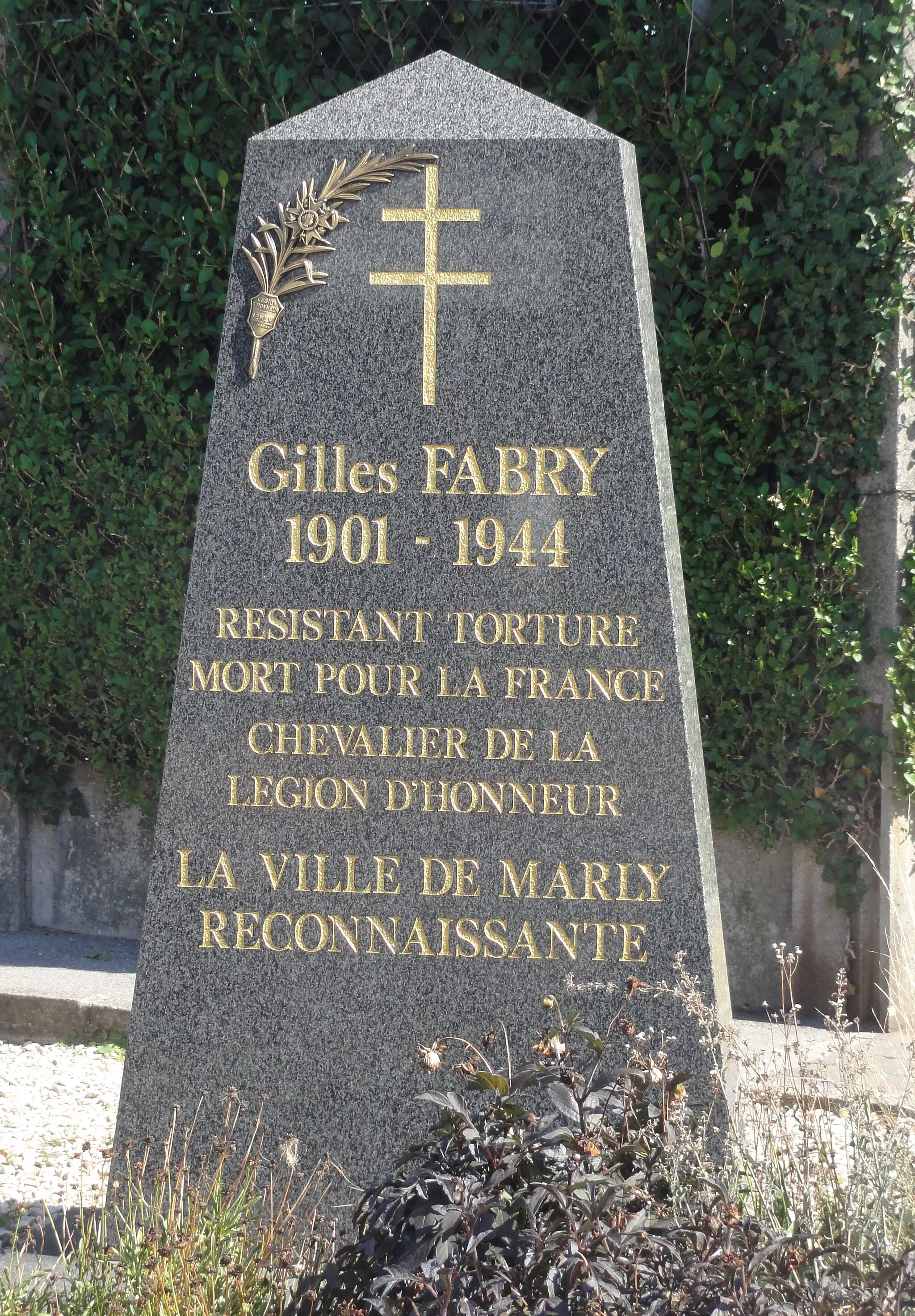 Photo showing: Depicted place: Monument à Gilles Fabry