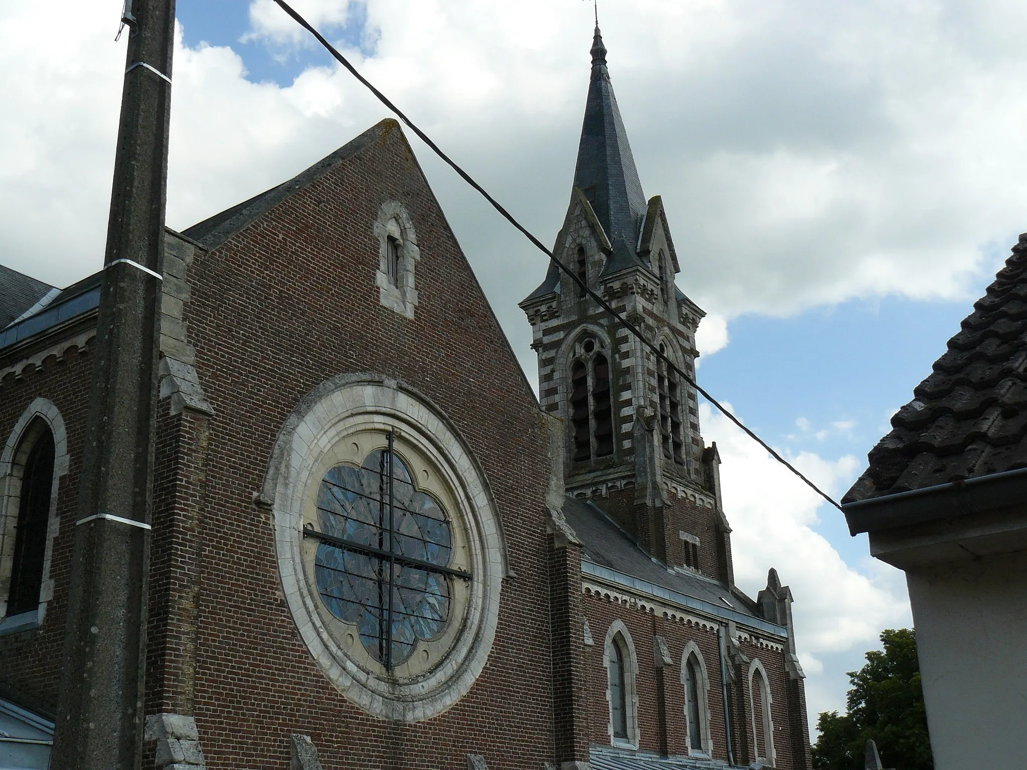 Photo showing: Église de Marœuil