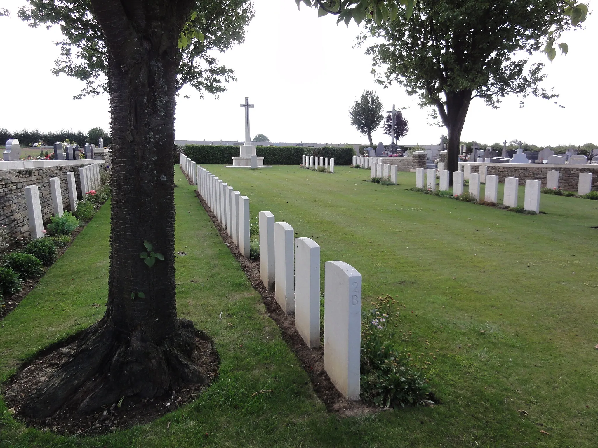 Photo showing: Poix-du-Nord (Nord, Fr) Tombes de guerrre CWGC