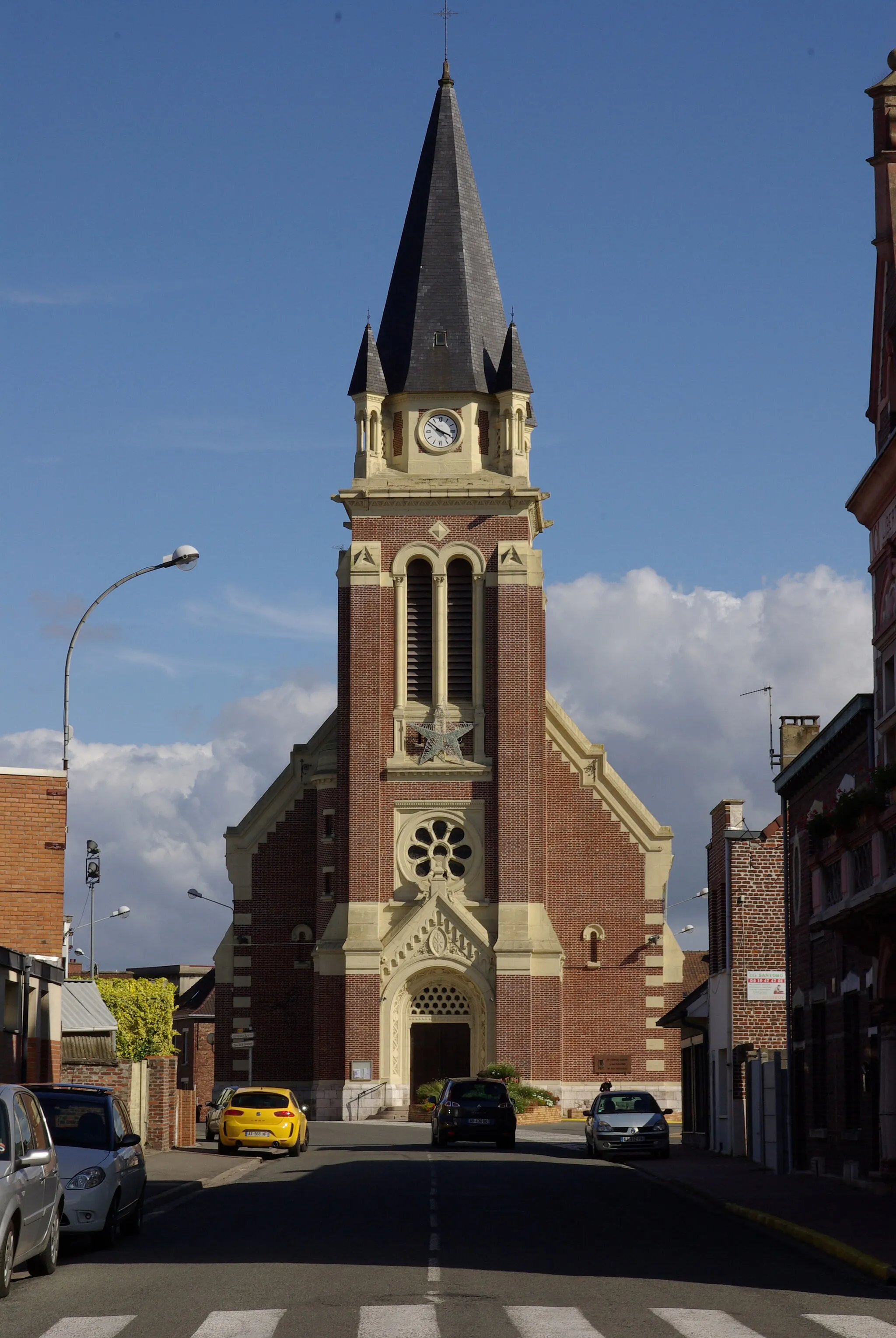 Photo showing: Church Pont-à-Vendin