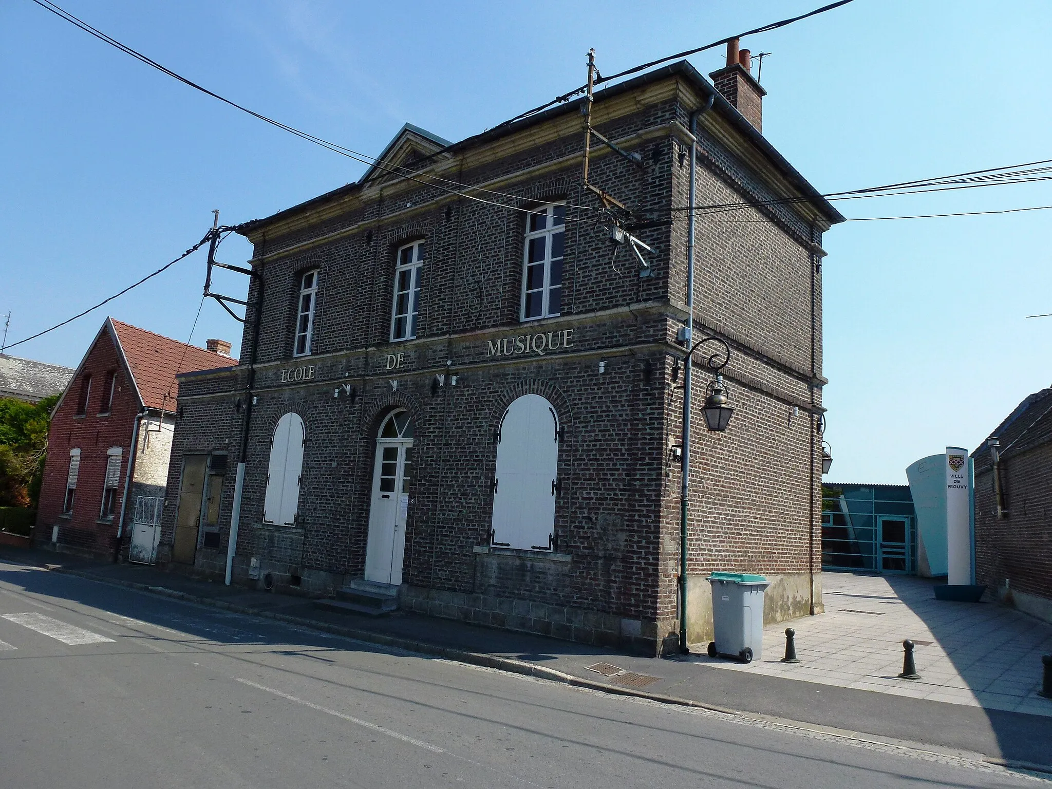 Photo showing: Prouvy (Nord, Fr) école de musique