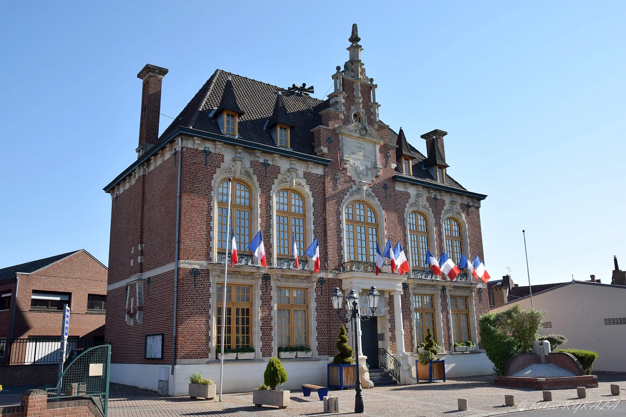 Photo showing: Mairie de Rouvroy