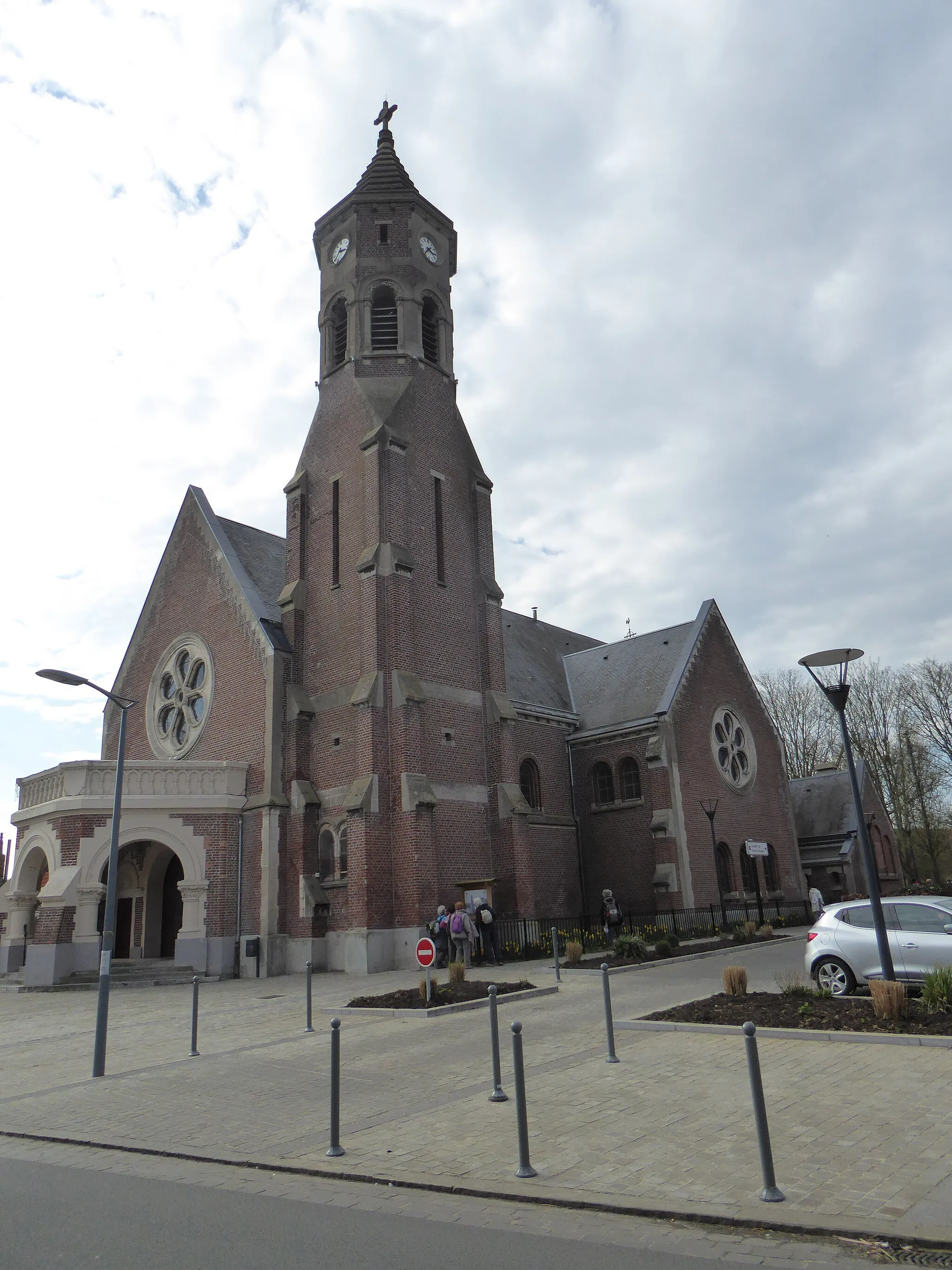 Photo showing: L'église St Vaast Salomé_(Nord), France