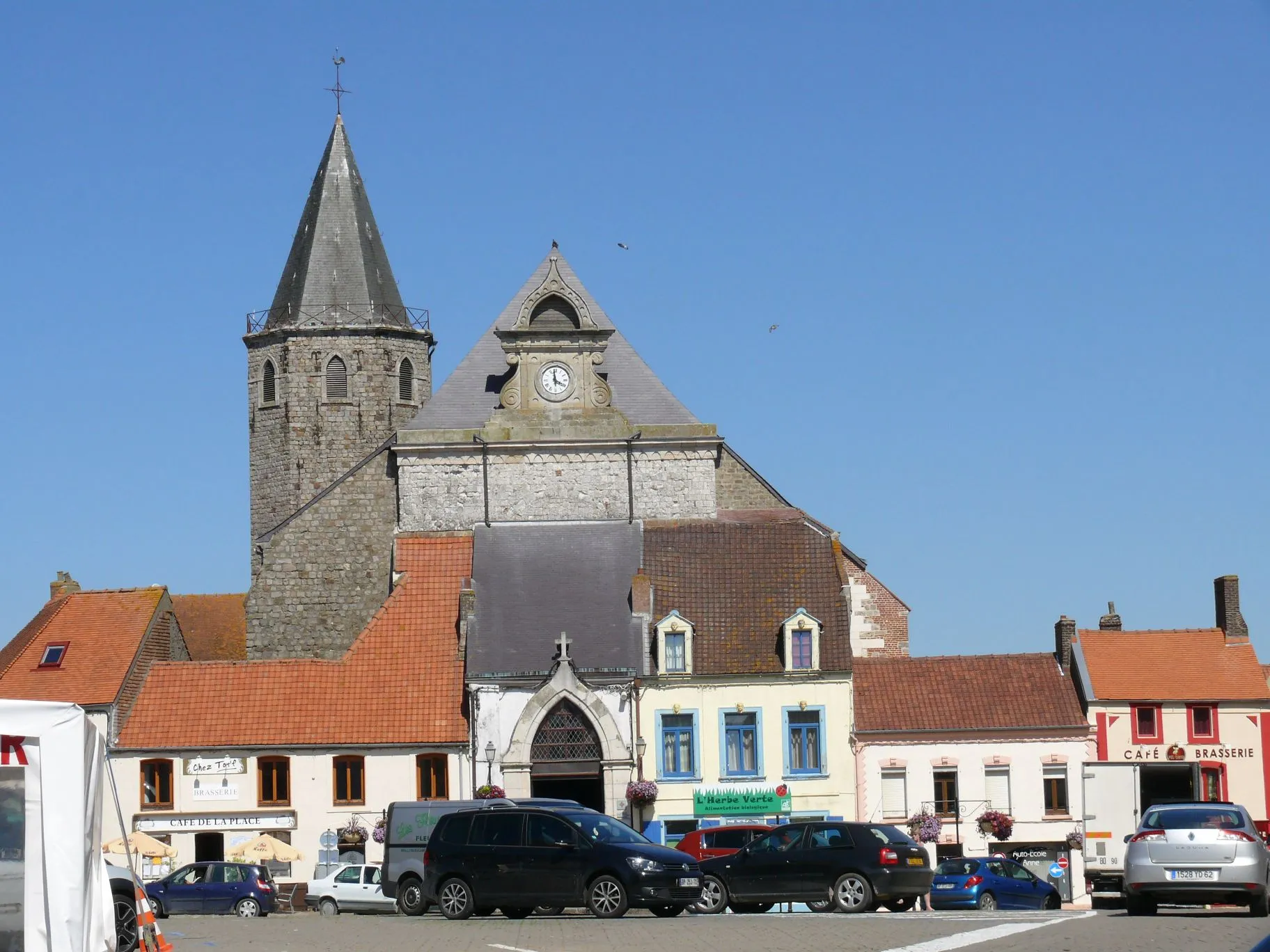 Photo showing: Saint-Martin's church of Samer (Pas-de-Calais, France).