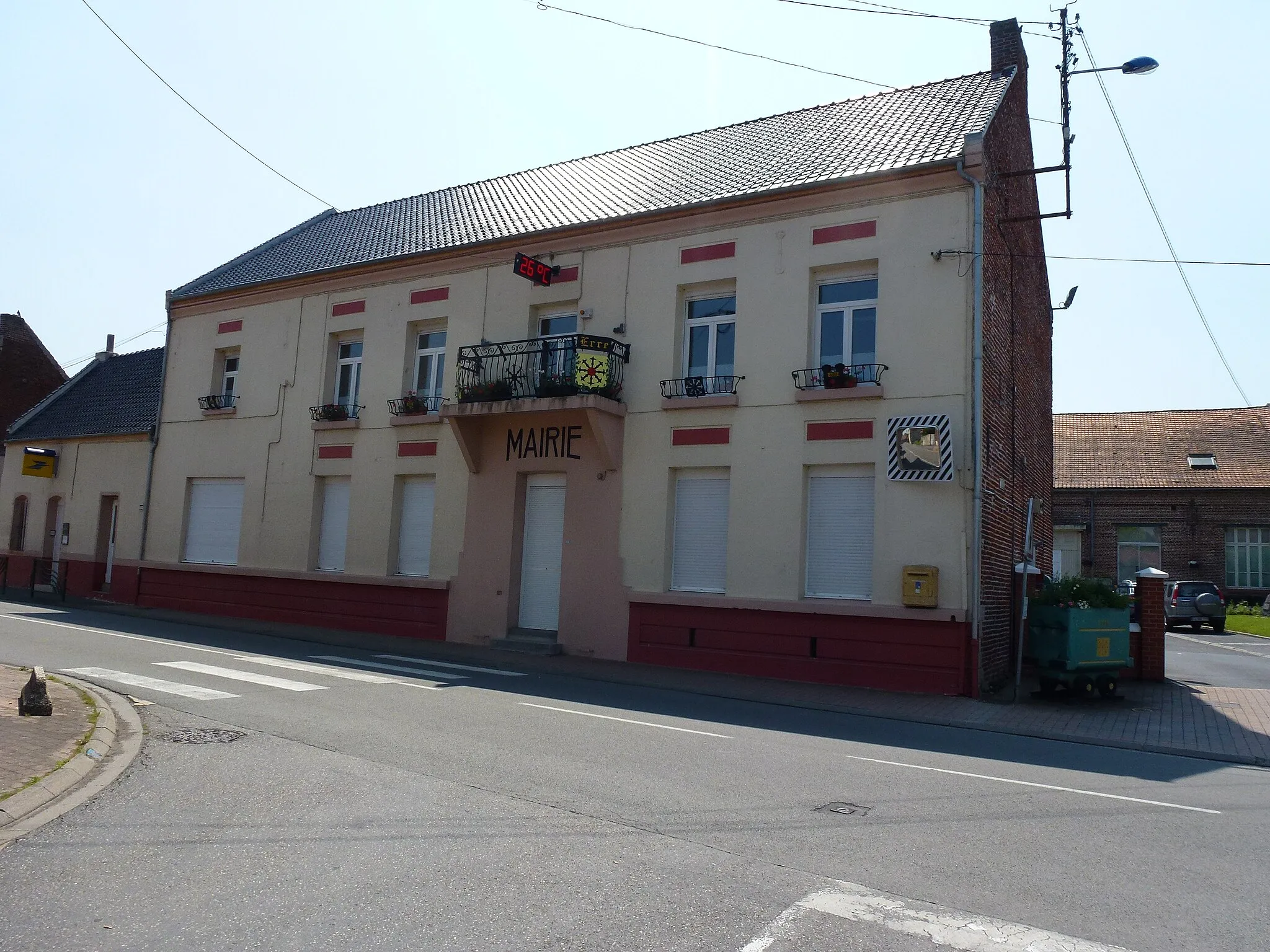 Photo showing: Erre (Nord, Fr) mairie