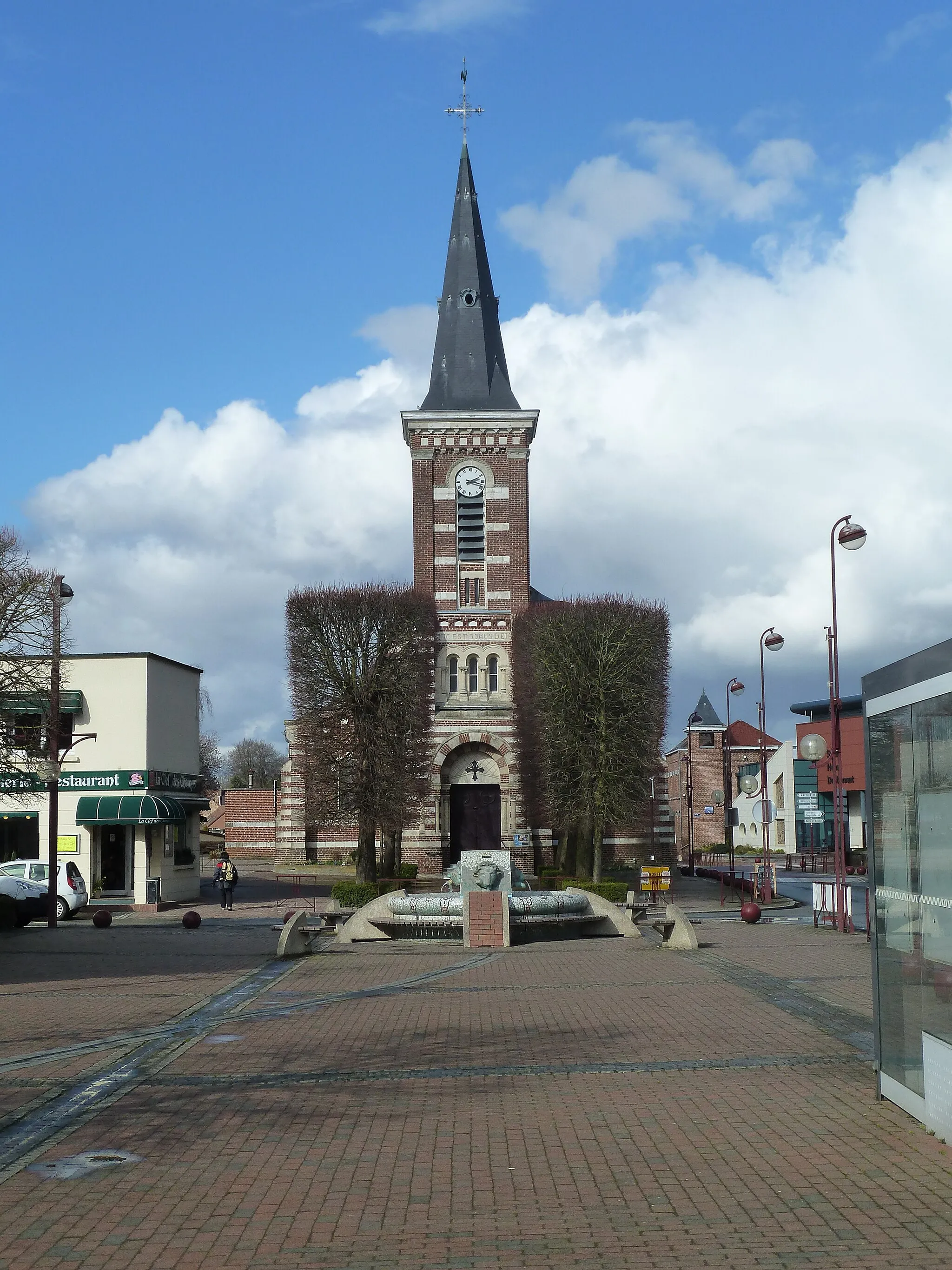 Photo showing: Ville de Templemars, Nord, Nord-Pas-de-Calais-Picardie France.