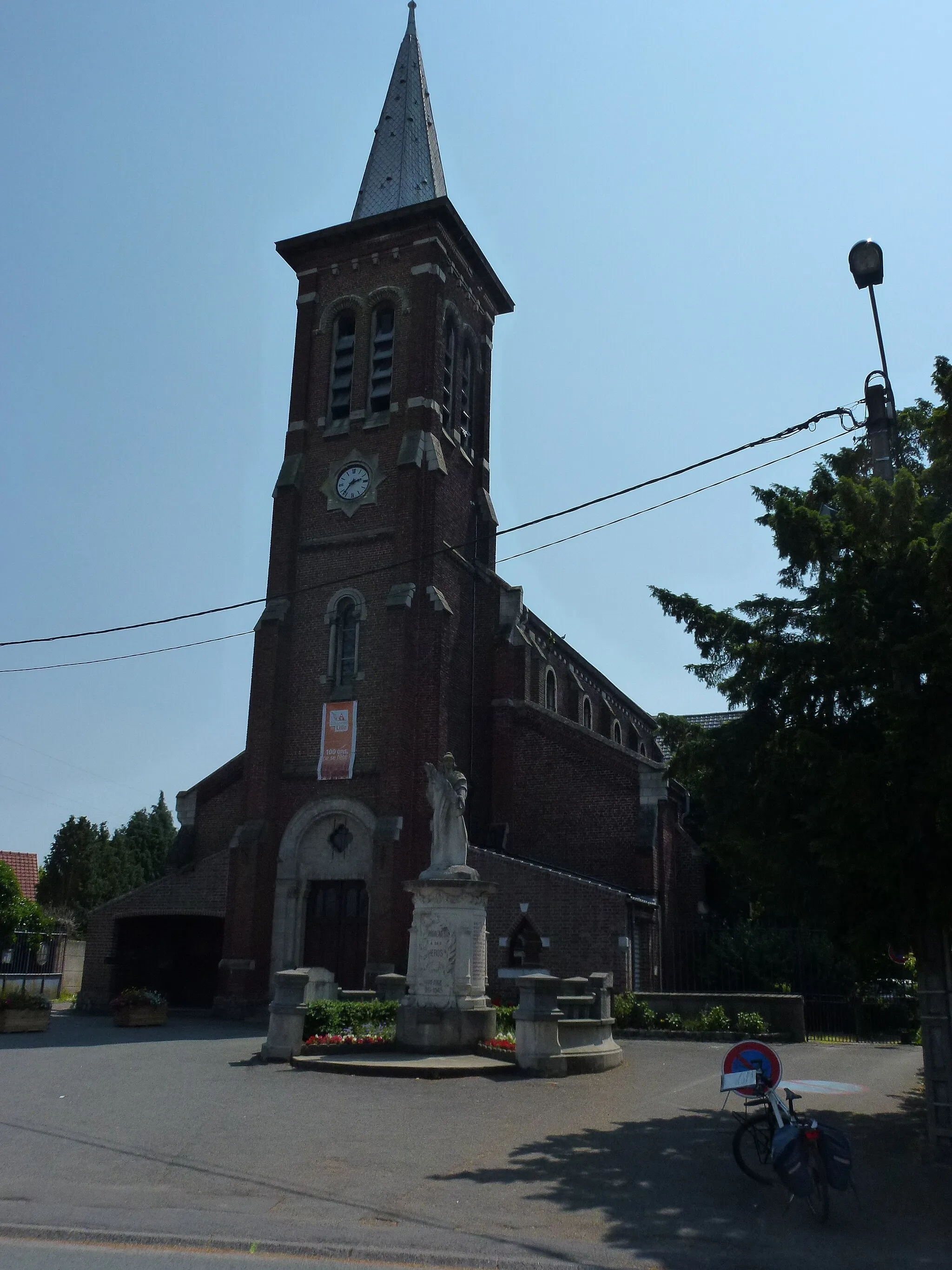 Photo showing: Wahagnies North department — Church