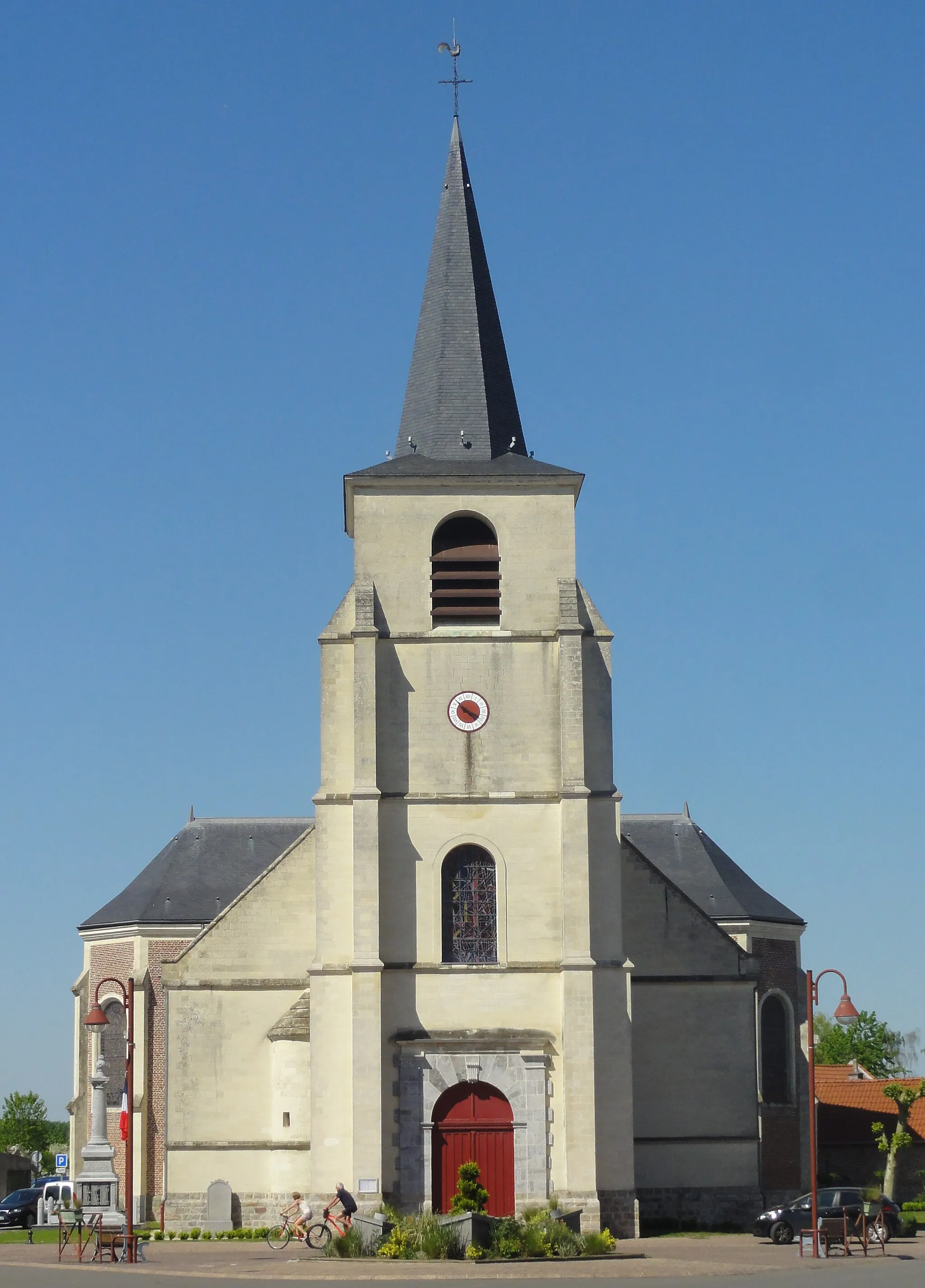 Photo showing: Église Saint-Vaast de Wallers.