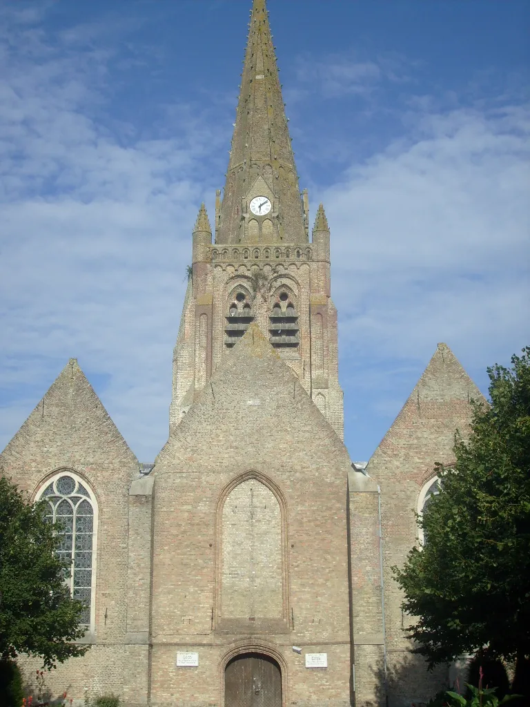 Photo showing: L'église de Warhem