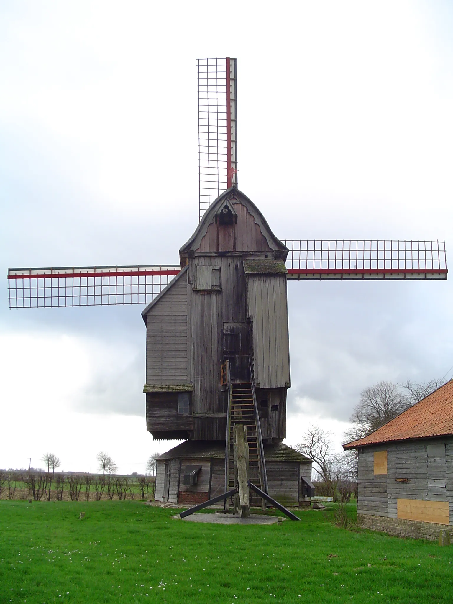 Photo showing: Moulin à Wormhout