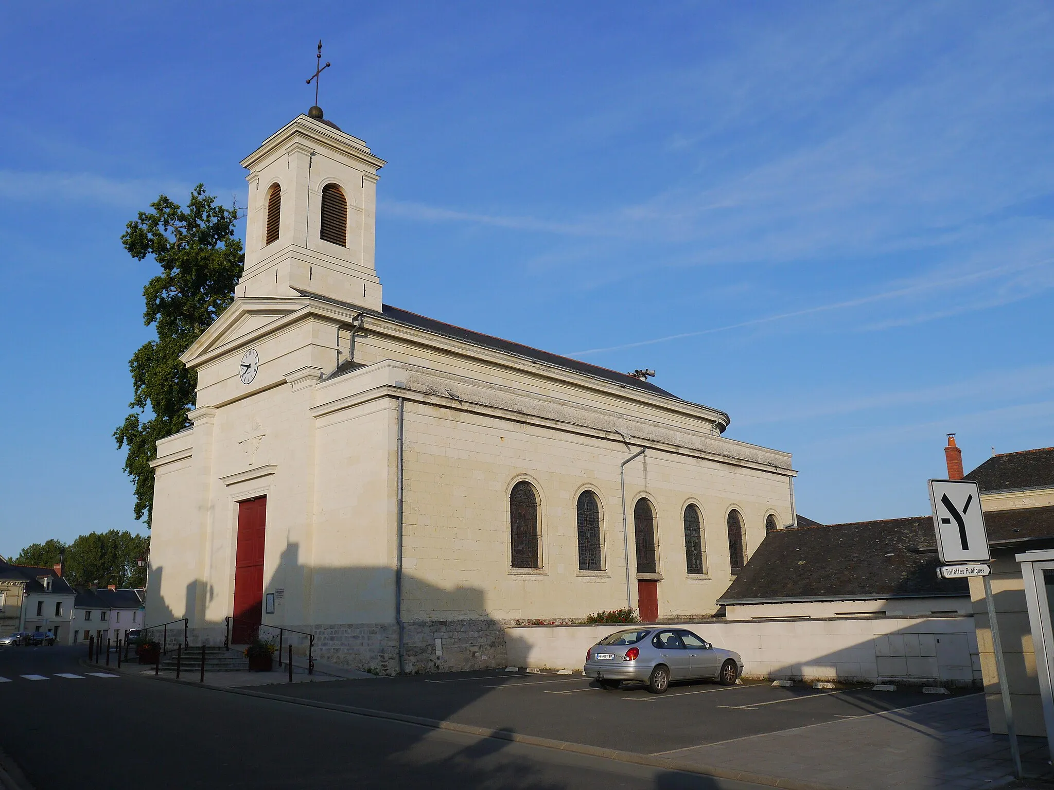 Photo showing: L'église Saint-Maurille à Brain-sur-Allonnes (Maine-et-Loire, France).