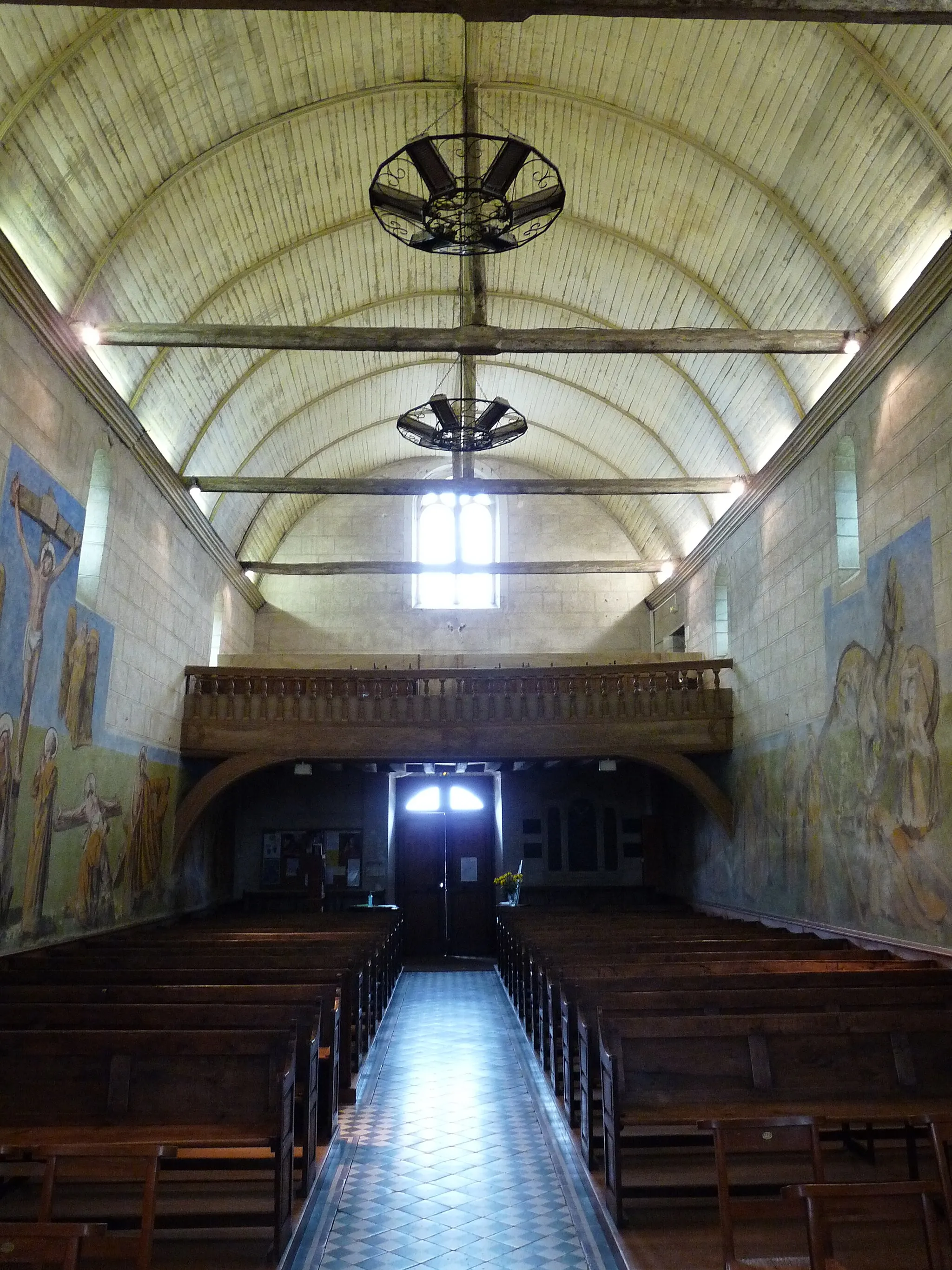 Photo showing: Intérieur de l'église Saint-Symphorien à Andard (49).