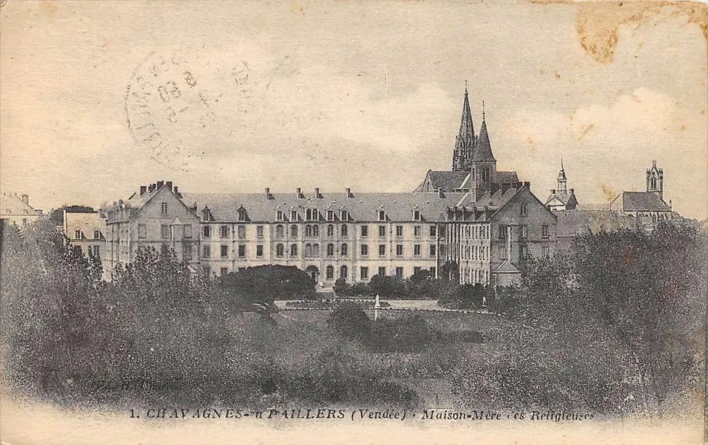 Photo showing: Maison-mère des Ursulines de Jésus de Chavagnes-en-Paillers.