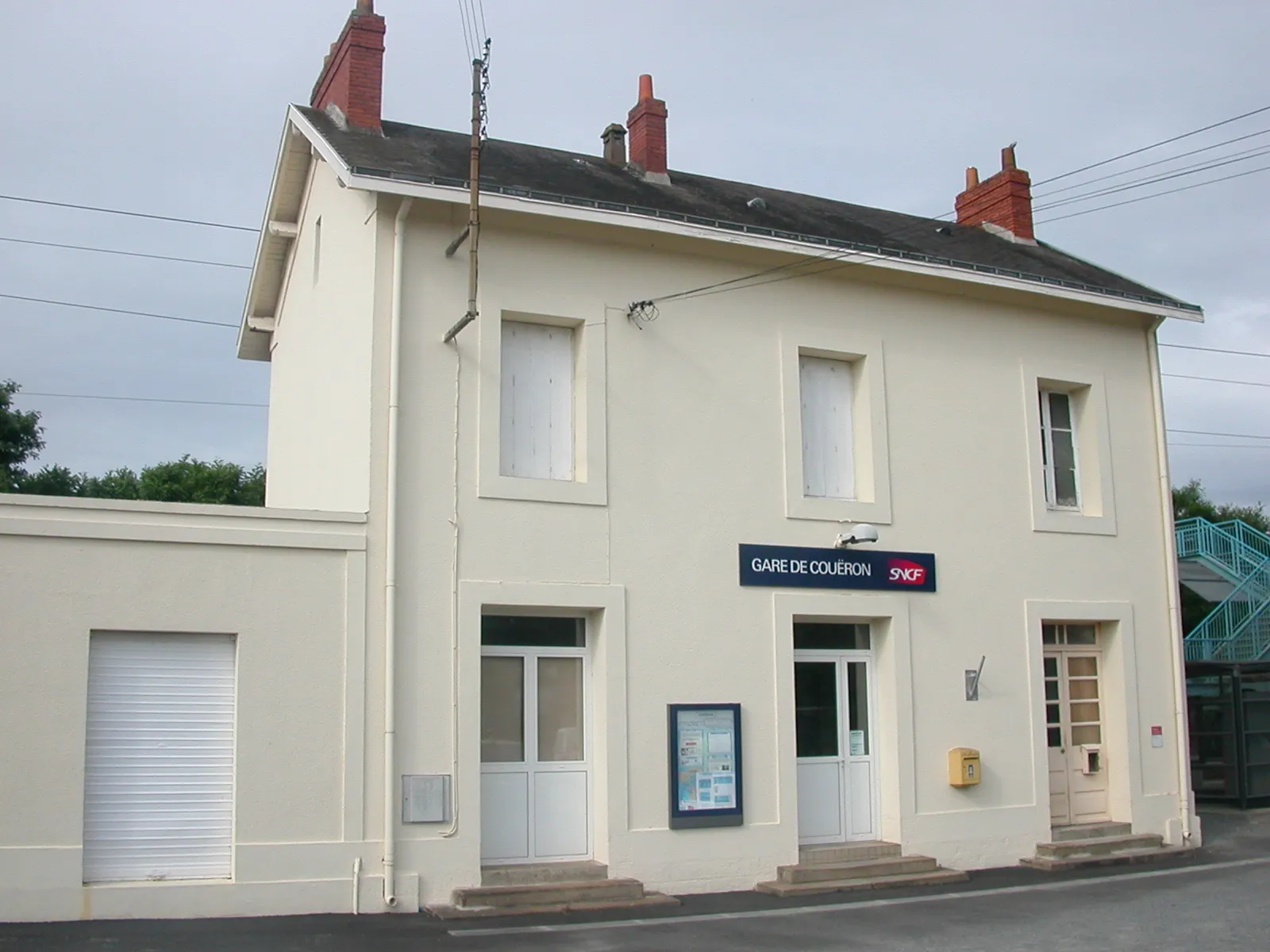Photo showing: The railway station of Couëron
