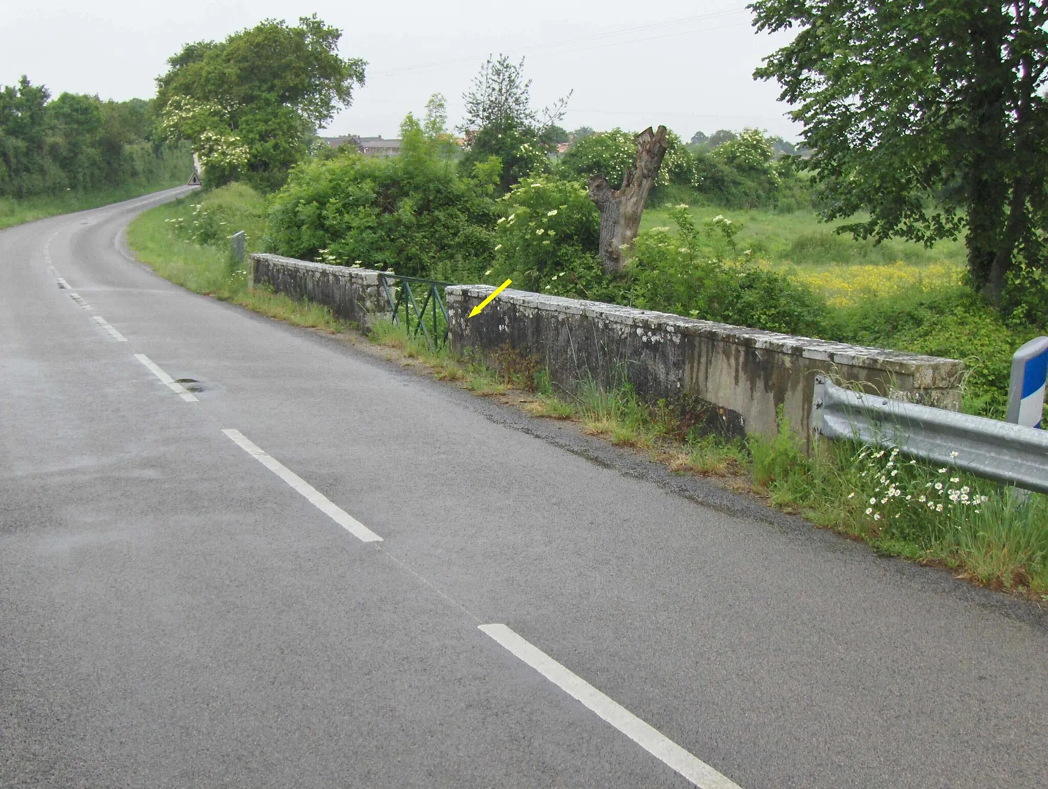 Photo showing: Repère altimétrique de Nantes Métropole - NMIGN061-14 - 17.133