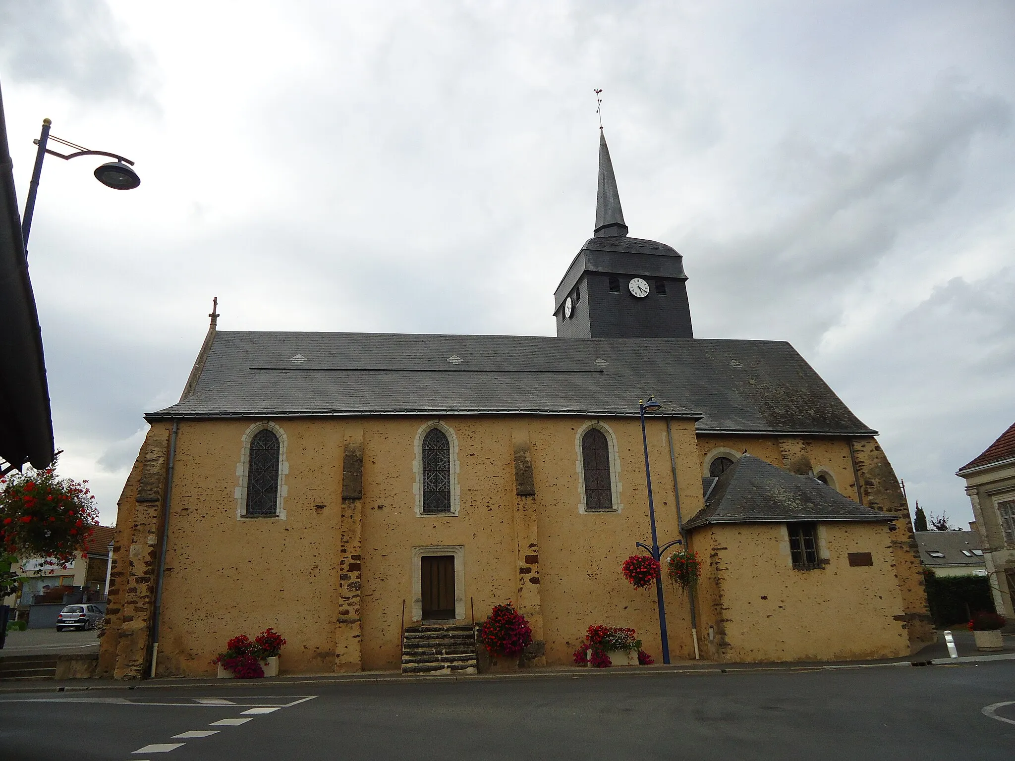 Photo showing: Eglise Saint-Etienne - Moncé-en-Belin - Sarthe (72)
