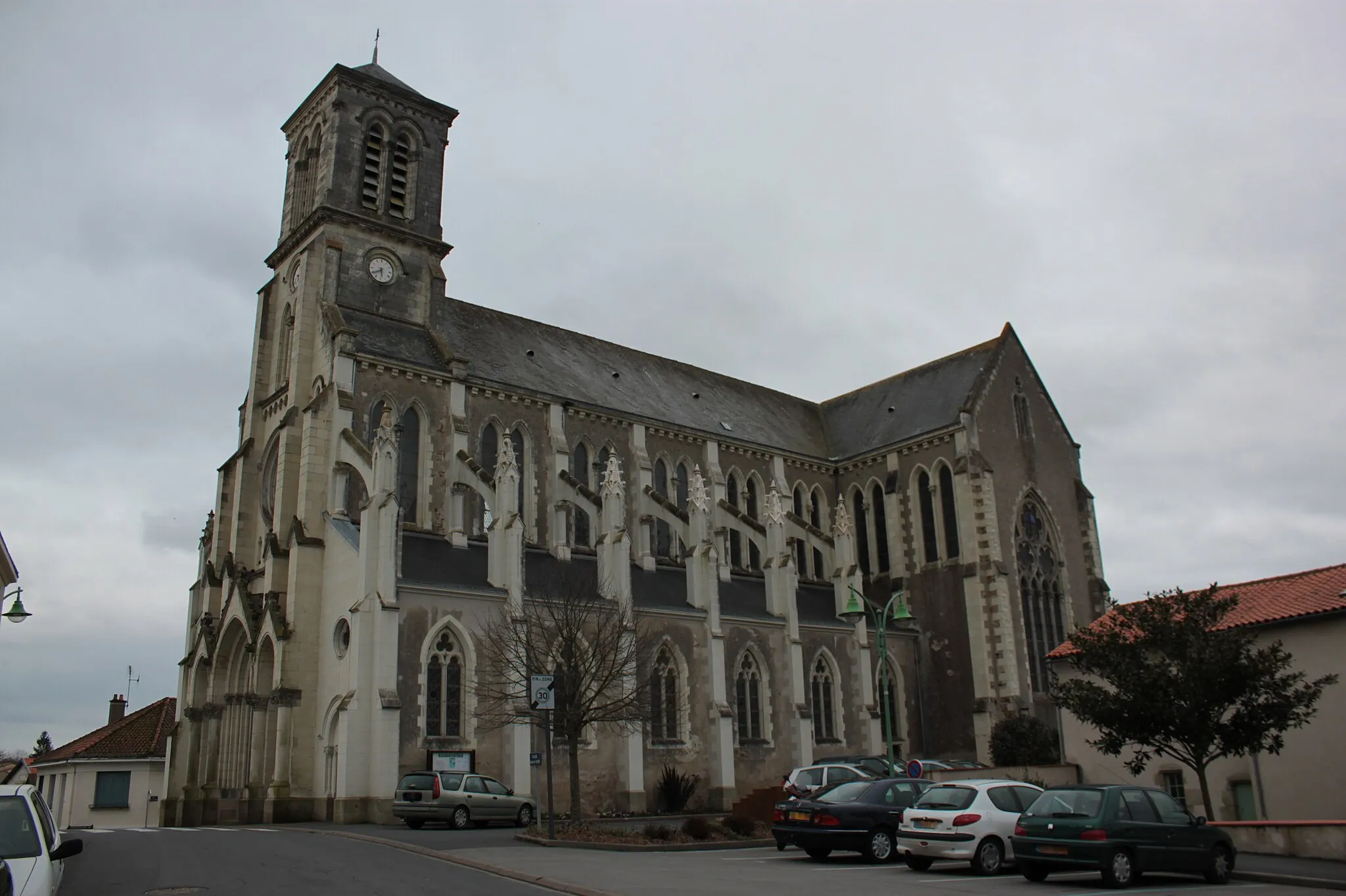 Photo showing: Église Saint-Martin, XIX°, Mouzillon.