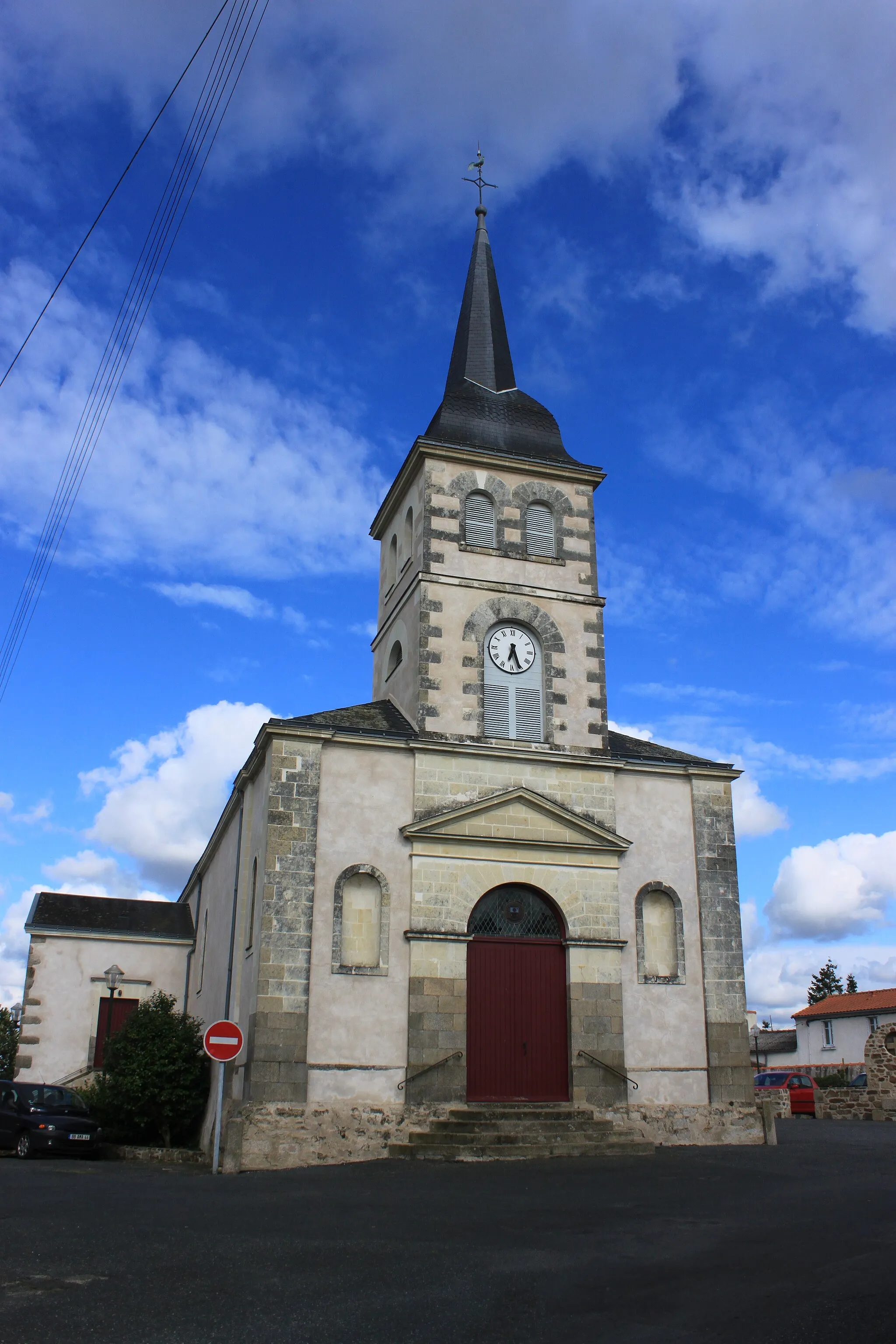 Photo showing: Église Saint-Pierre, XV-XIX°, Fr-44-Remouillé