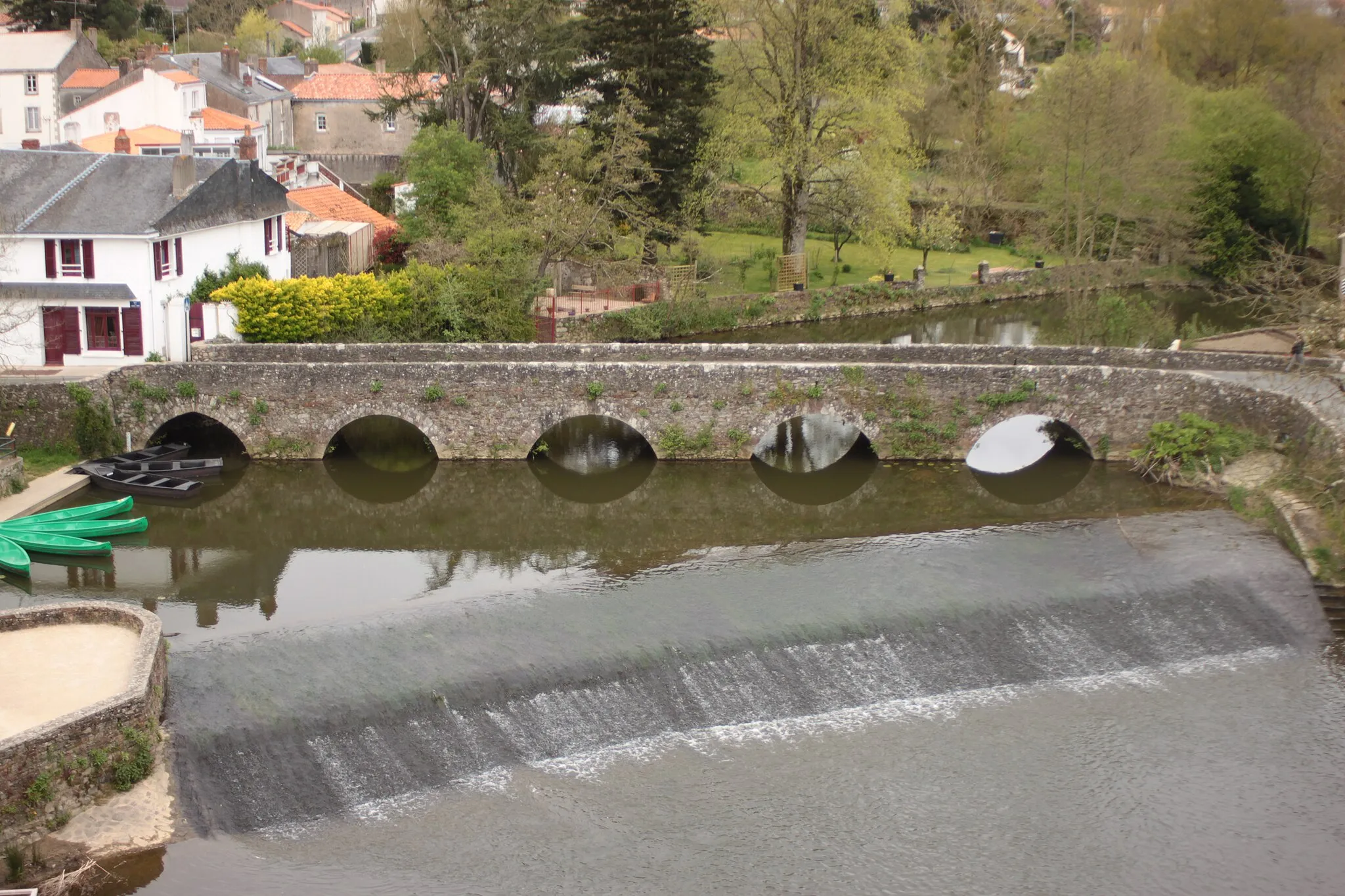 Photo showing: Pont gallo-romain, Fr-85-Rocheservière.