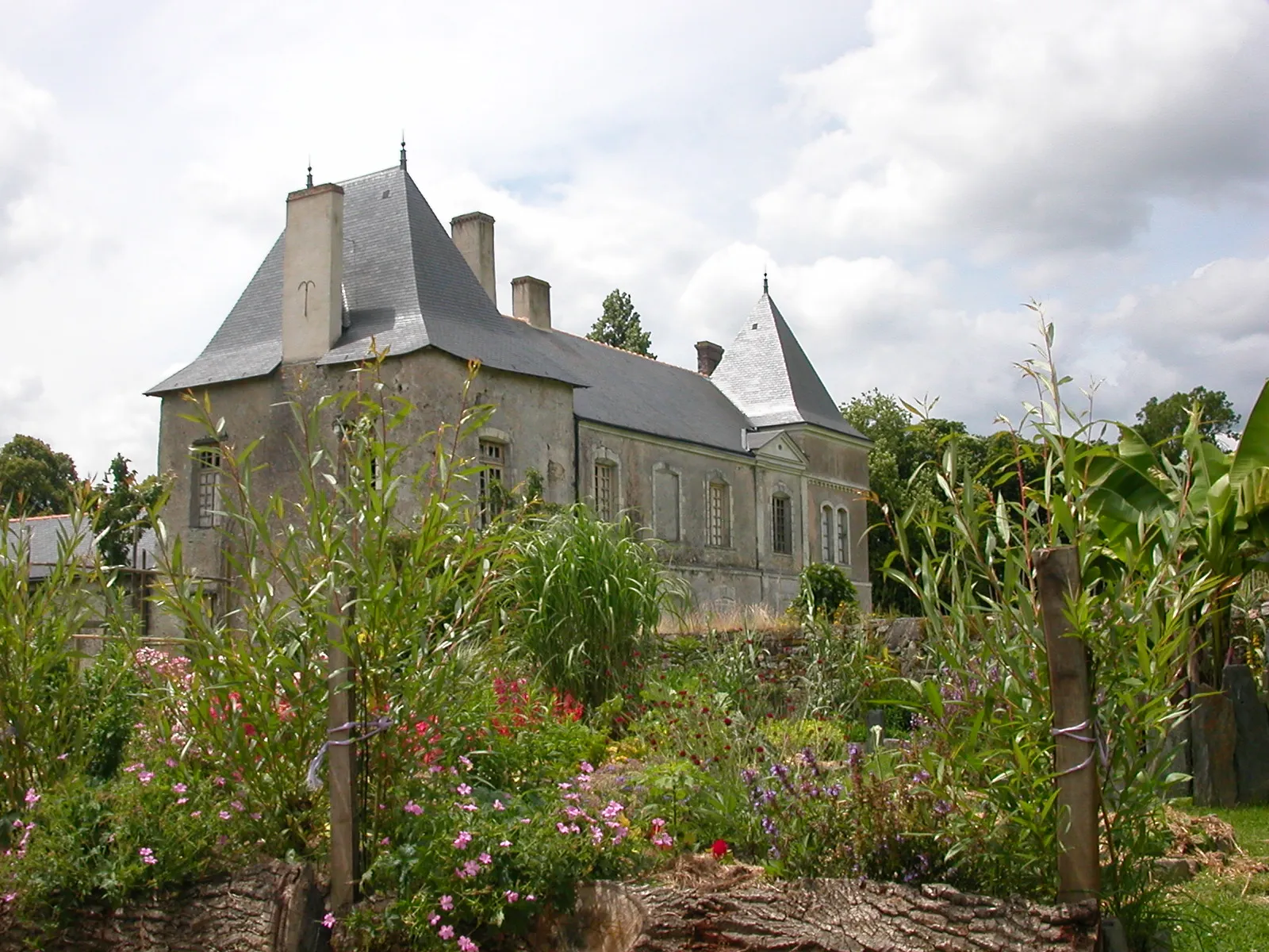 Photo showing: Vegetable garden of the castle of Saffré